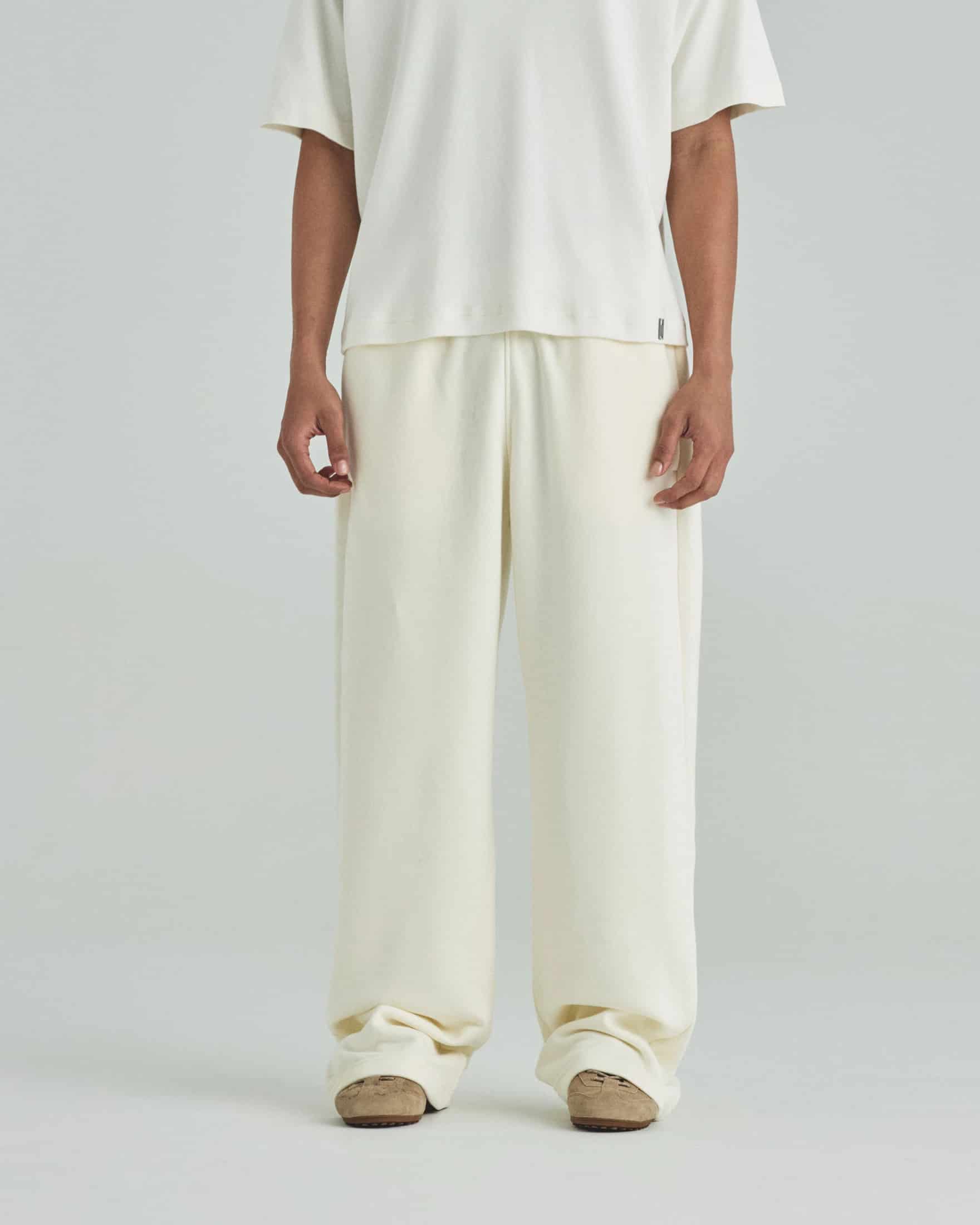Blanks Barrel Straight Pants Cream - miniatura 2
