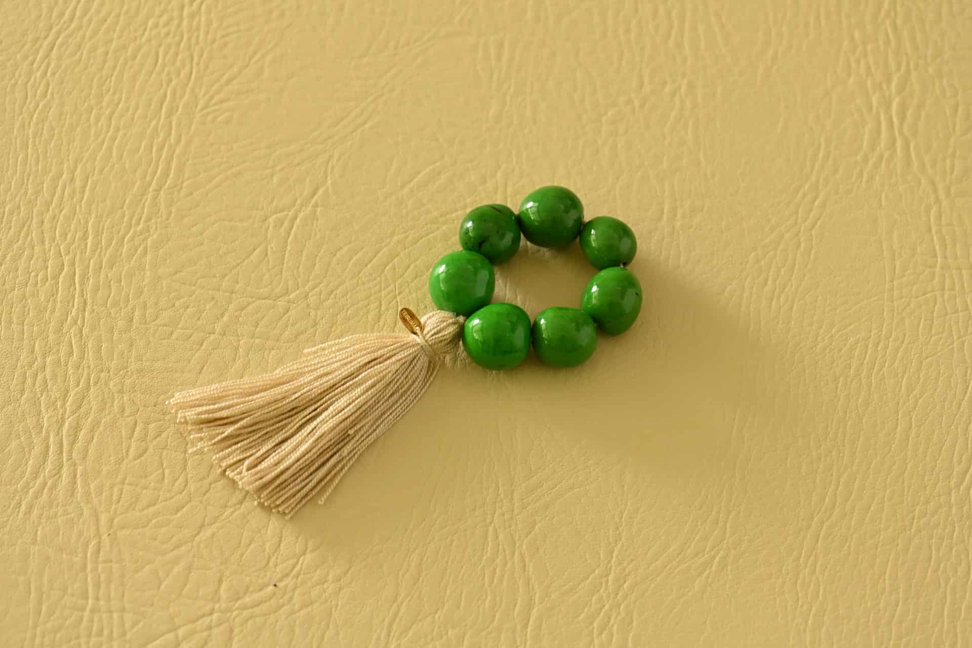 Set de 4 servilleteros de Taguas Verde - miniatura 2