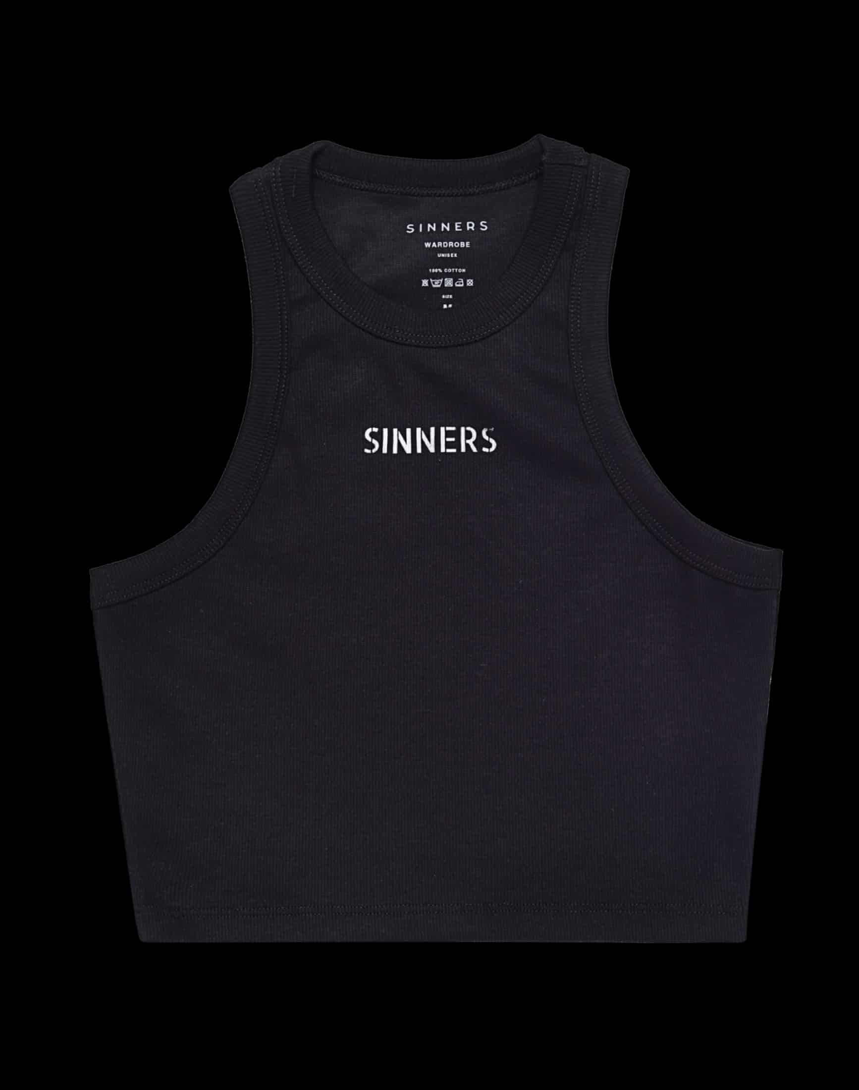 SINNERS BLACK WOMEN TANK TOP - miniatura 1