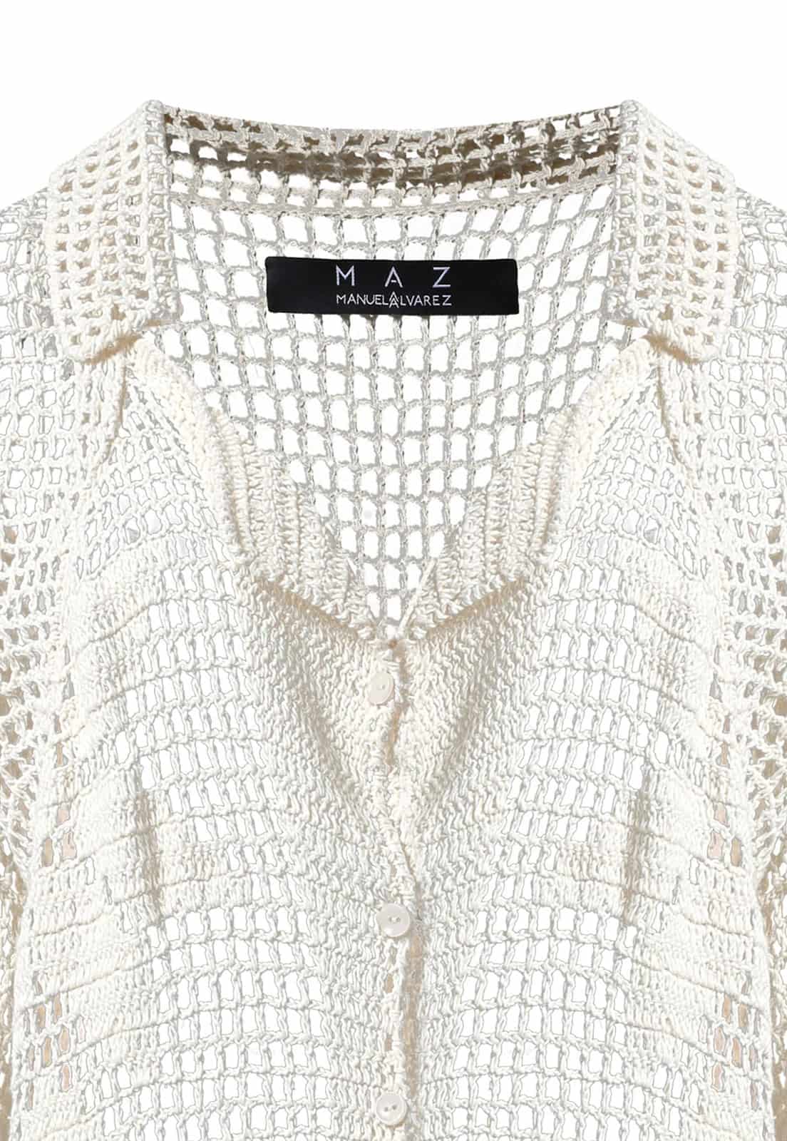 FDV DIAMOND CROCHET SHIRT - miniatura 9