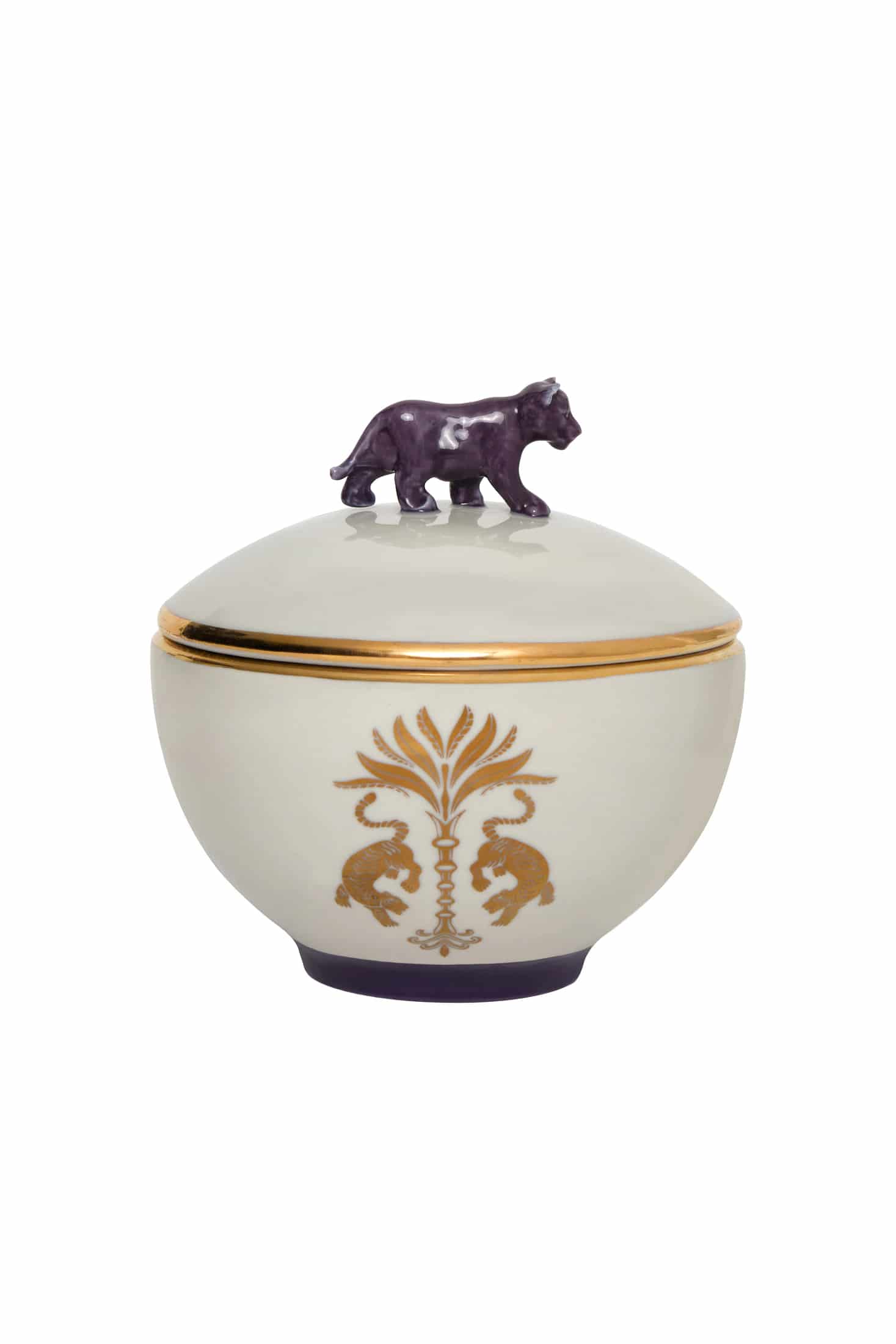 Tiger Bowl / Purple & Gold - miniatura 1