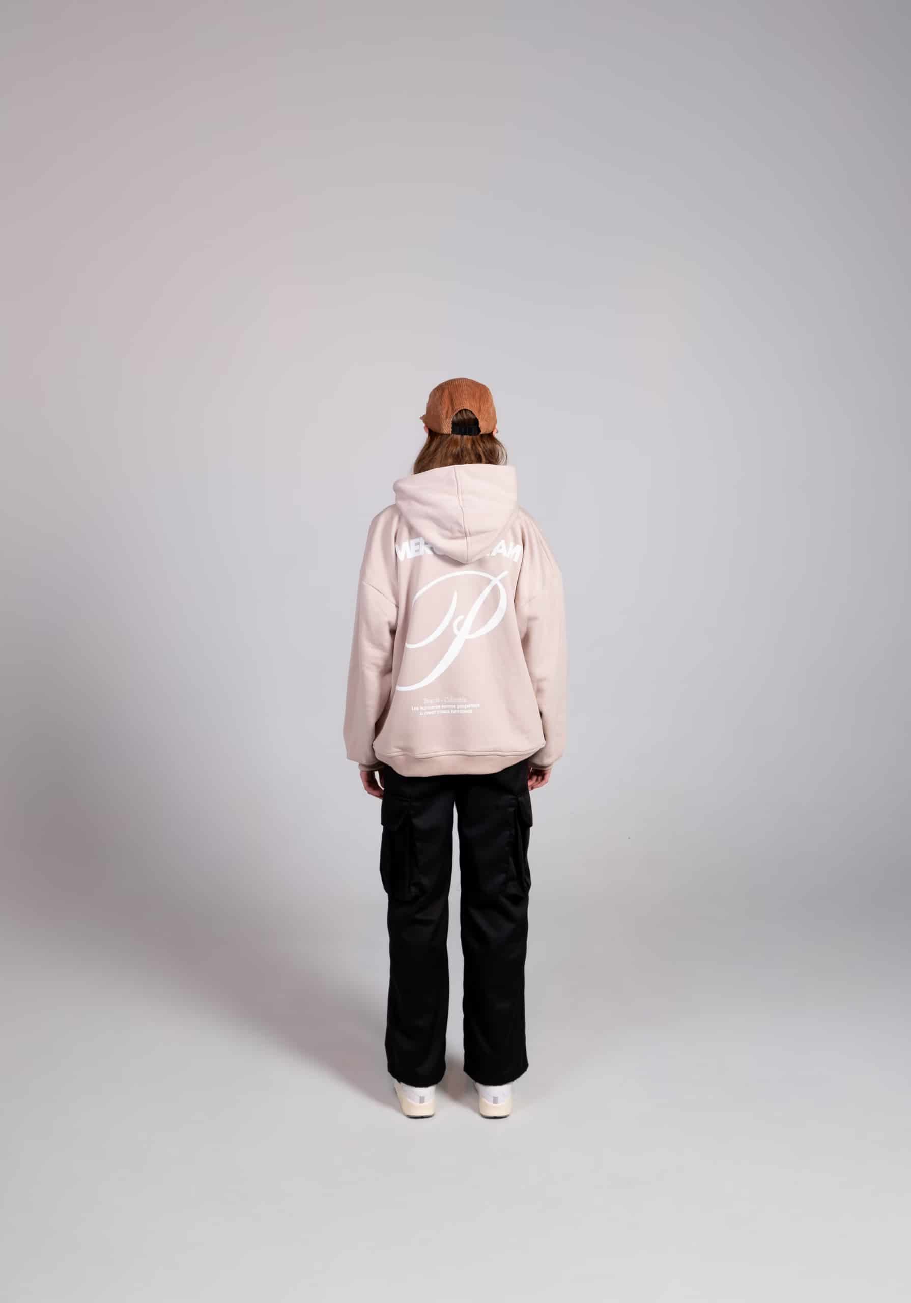 Hoodie Oversize Beigie - miniatura 2