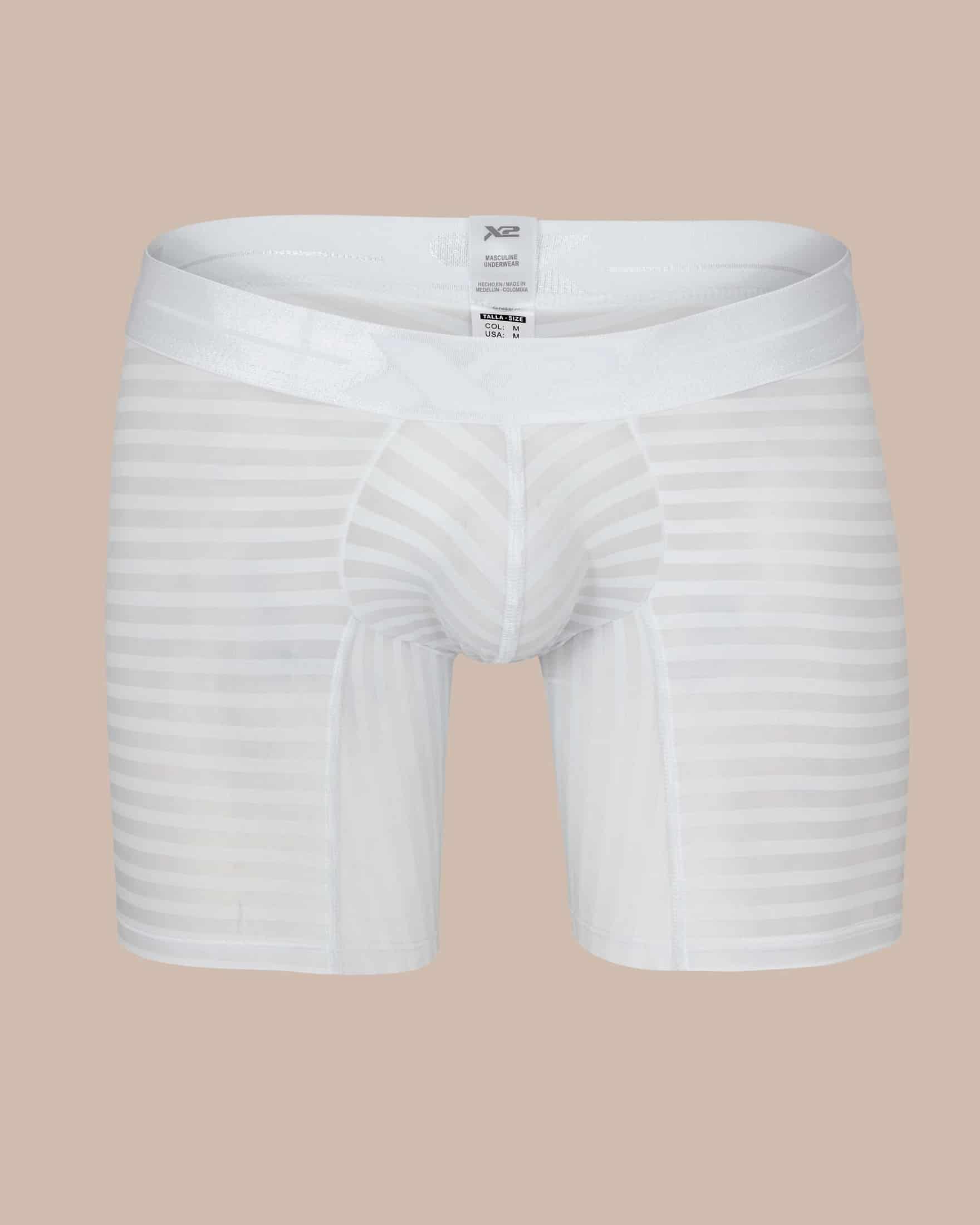 Bóxer Medio Fratello Nylon Blanco X2 - miniatura 1