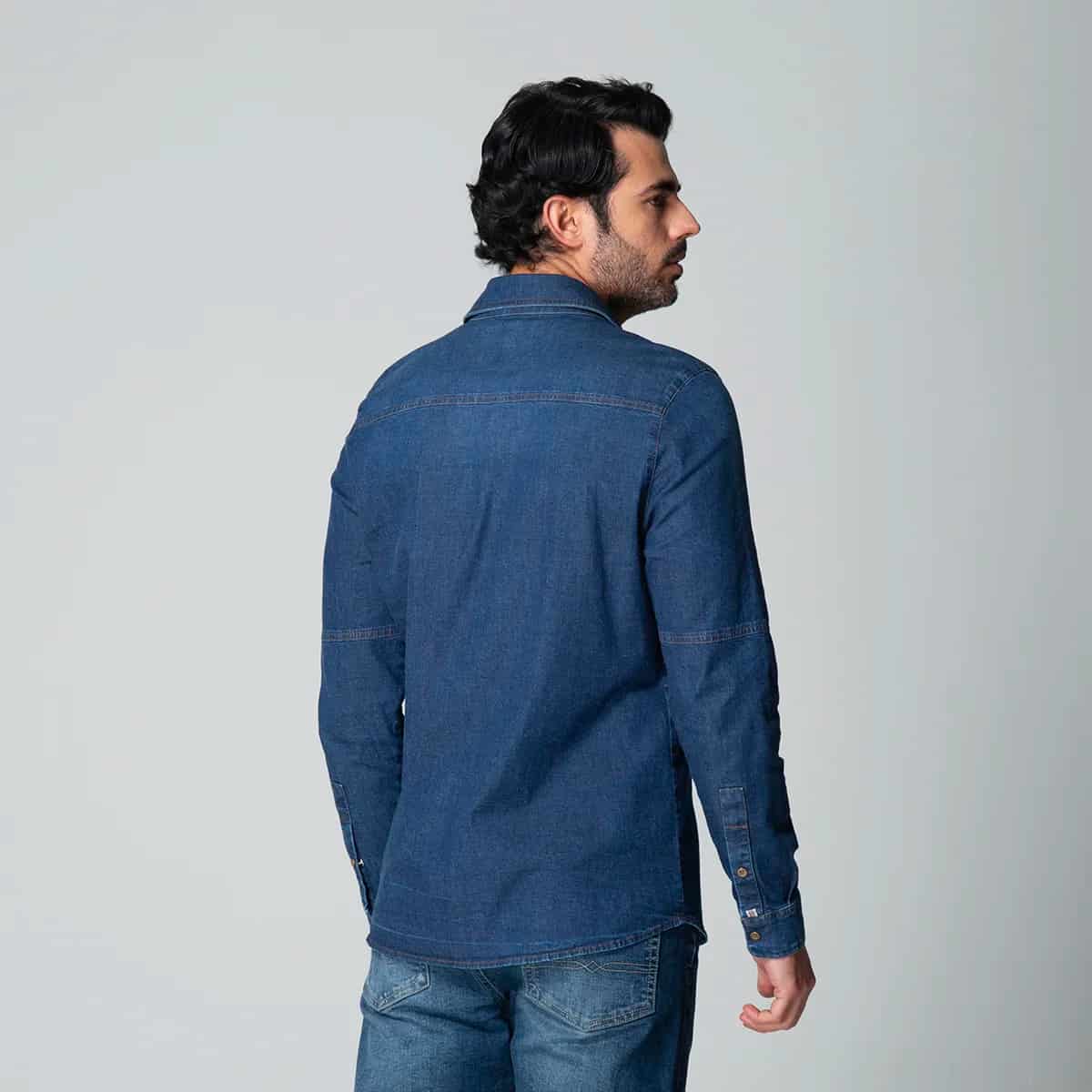 Camisa Denim Regular Dallas - miniatura 4