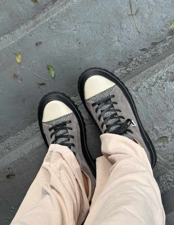 TENIS PIMP RUDE GRIS - miniatura 2