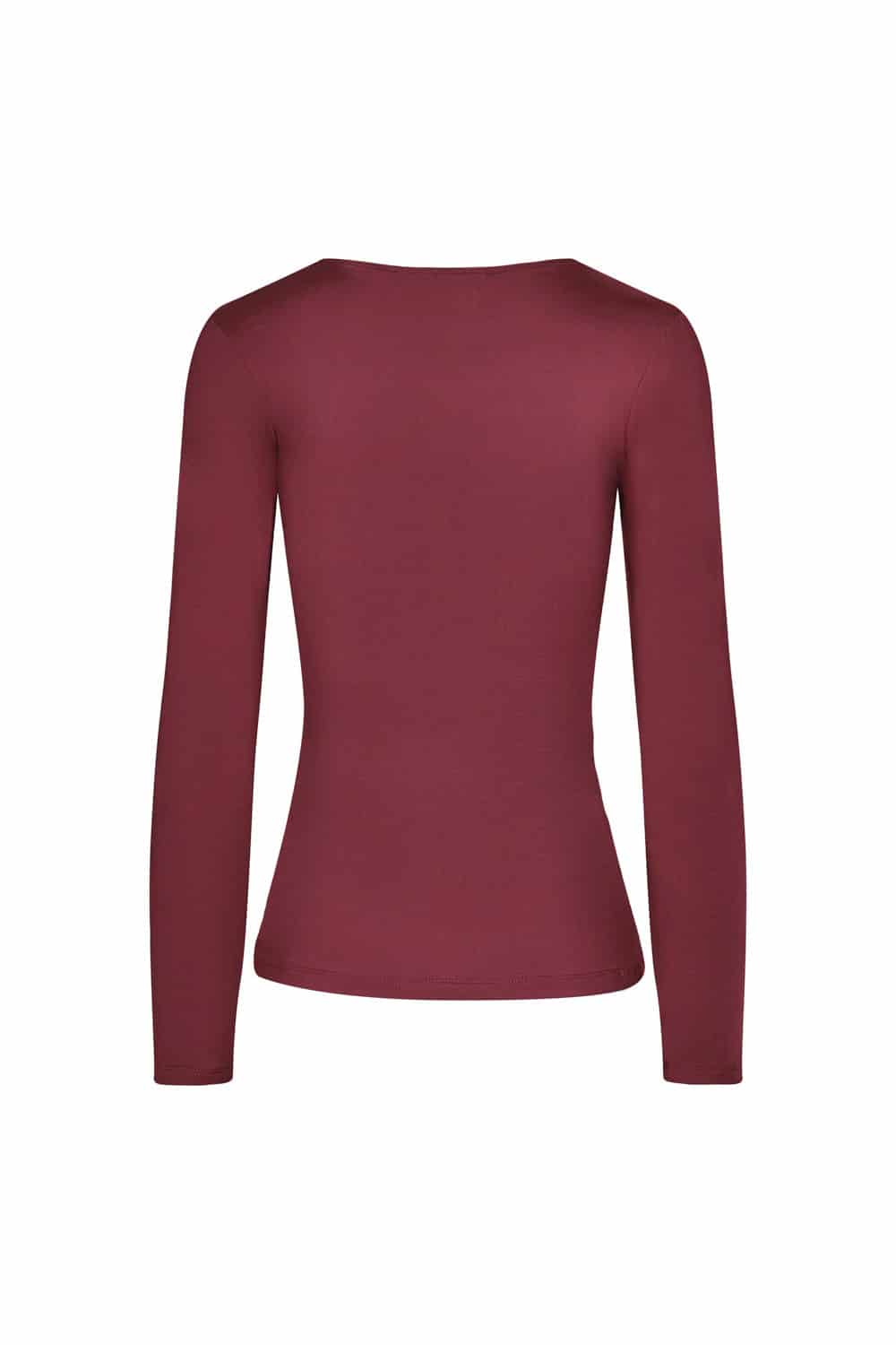 Blusa hana vinotinto - miniatura 5