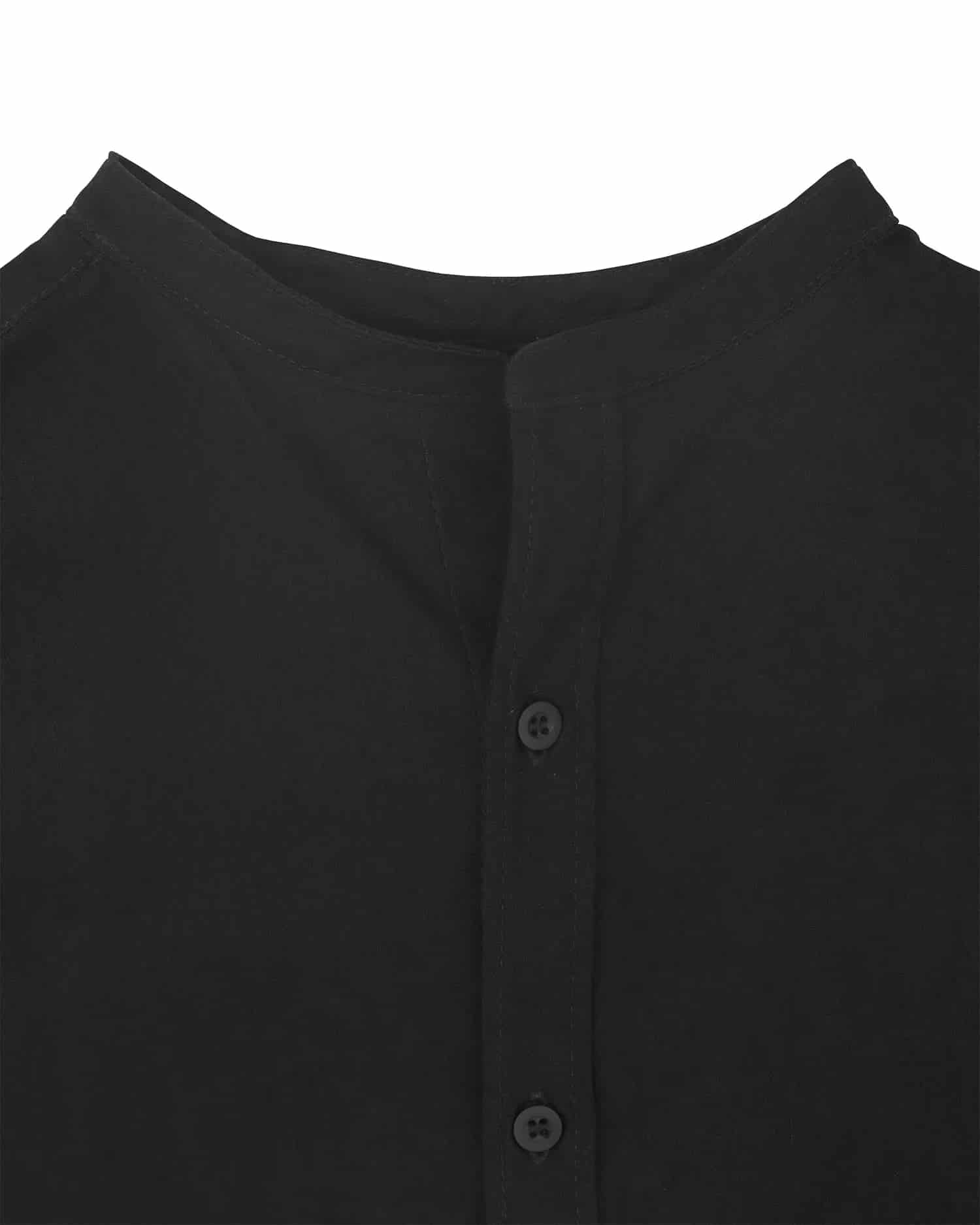 Camisa Oxford Negra - miniatura 3