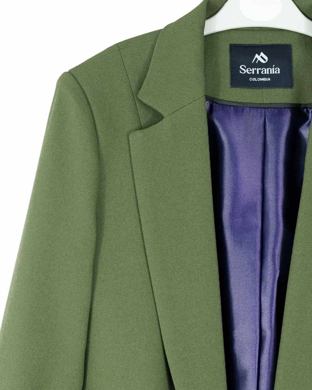 Blazer Verde Oliva Lisboa - miniatura 3