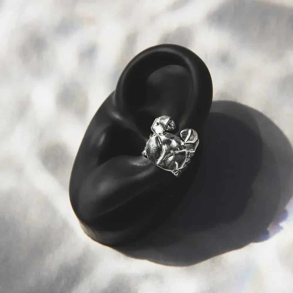 Earcuff Cangrejo rojo - miniatura 6