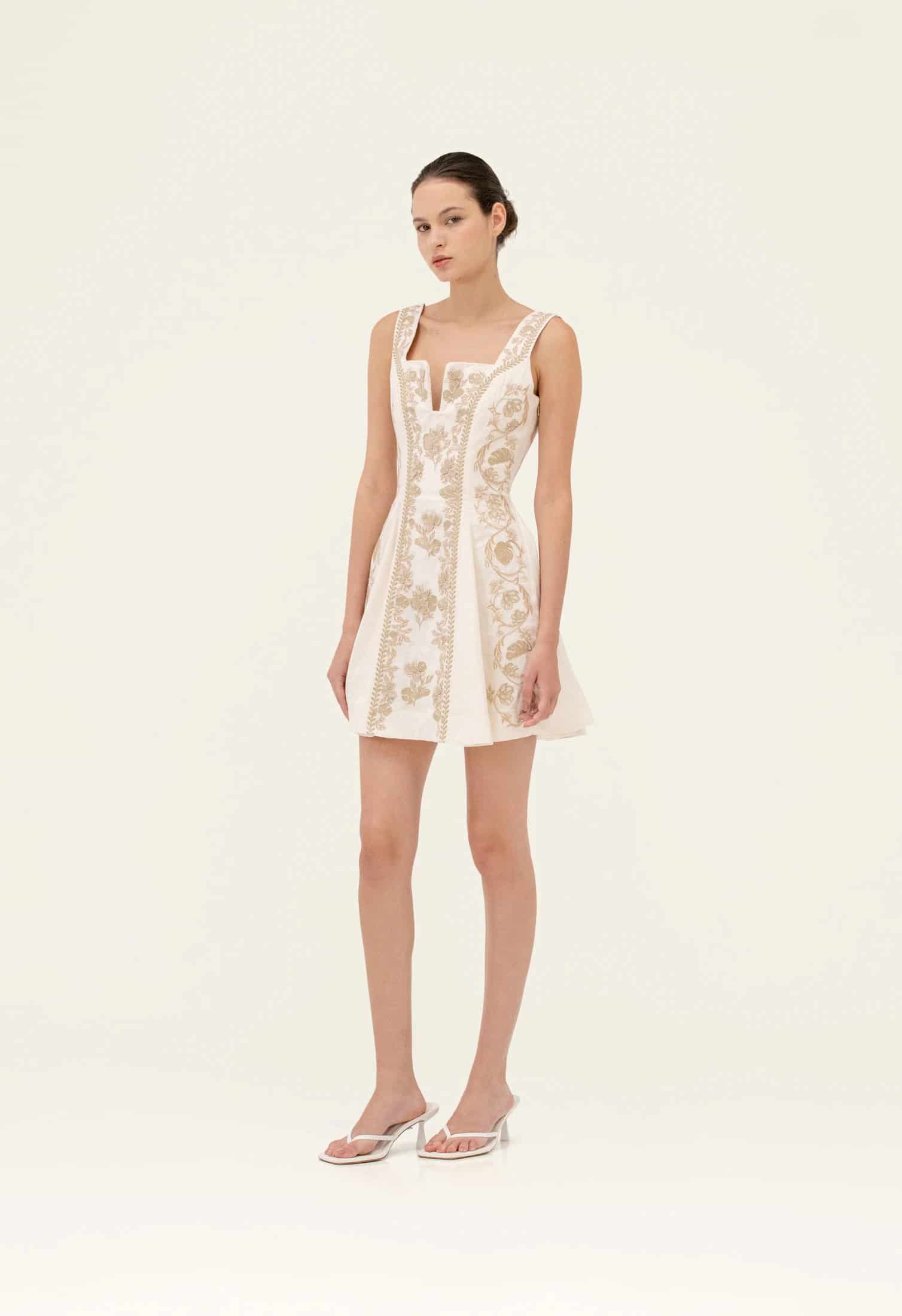 Agua Madera Mini Dress - miniatura 3