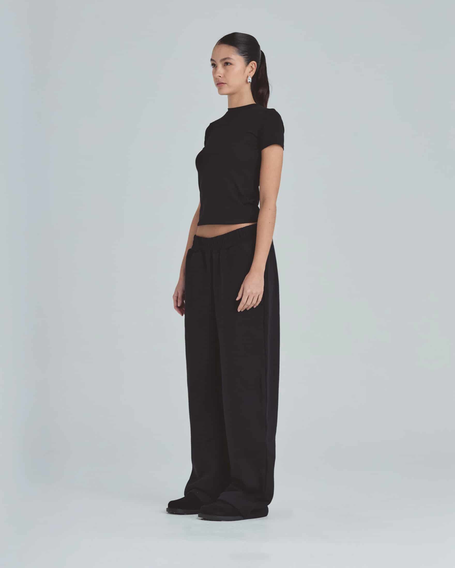 Line Undergold Studio Long Baby Tee Black - miniatura 5
