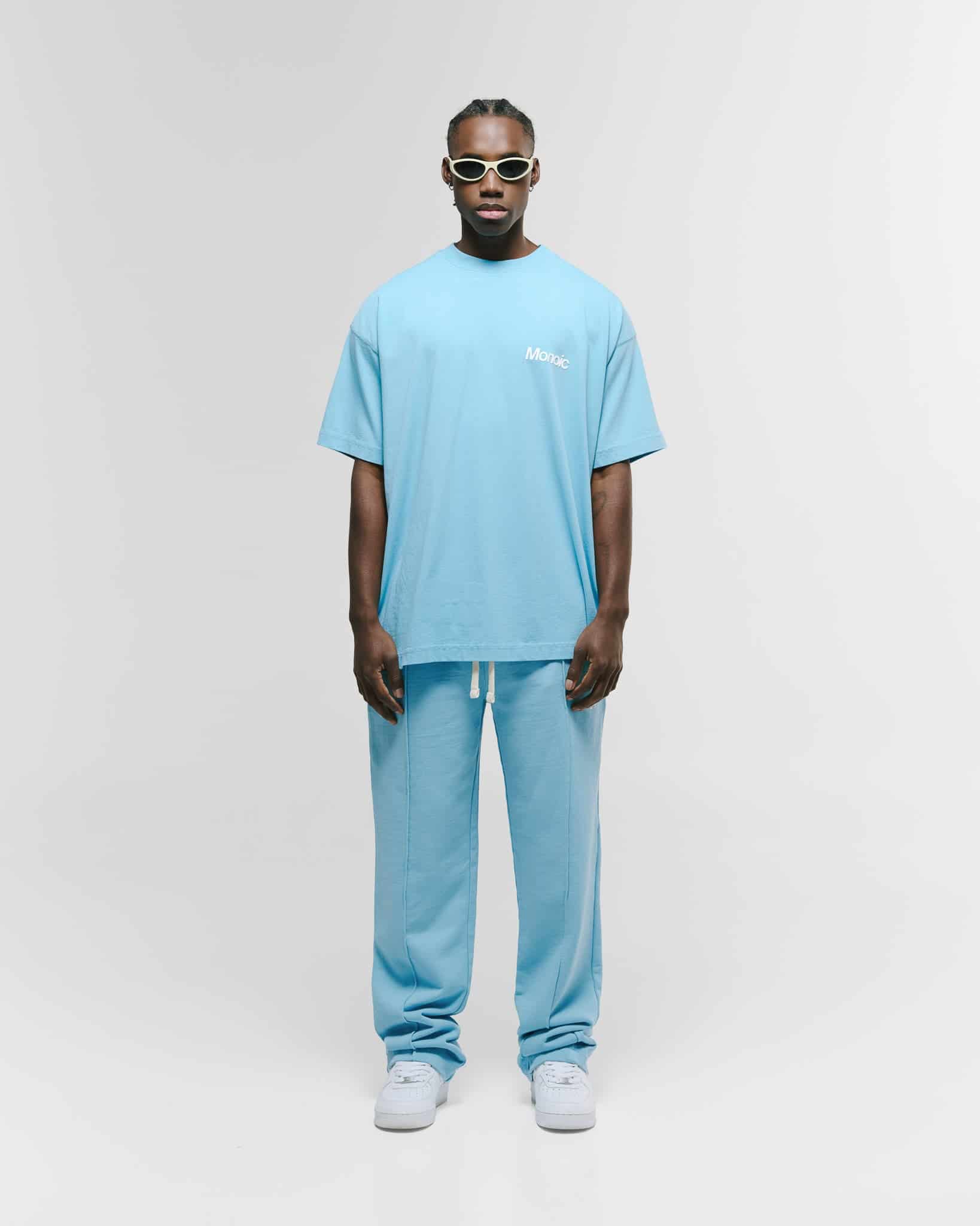 Camiseta Logo Oversized V4 - Azul Claro - miniatura 8