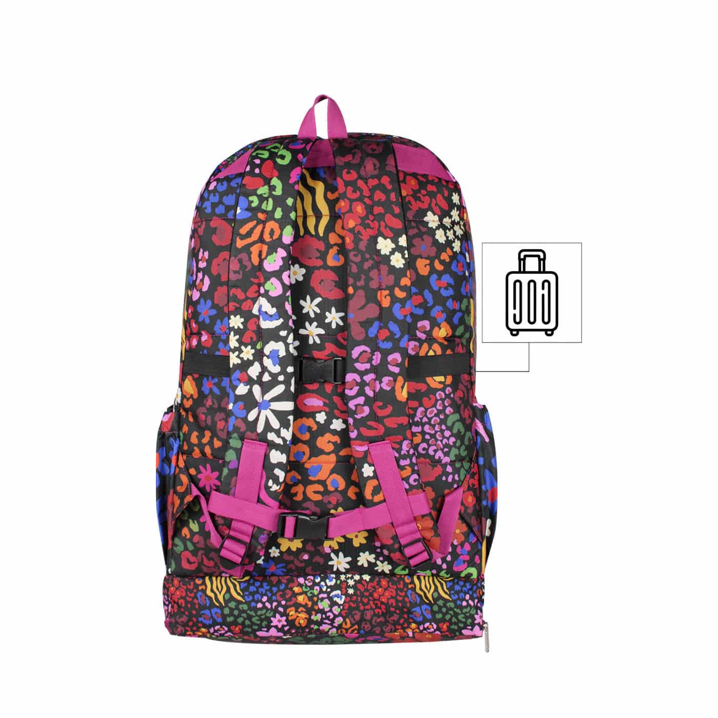 Morral Aventura ULTRA Plegable Estampado Funk Citybags Multicolor - miniatura 4