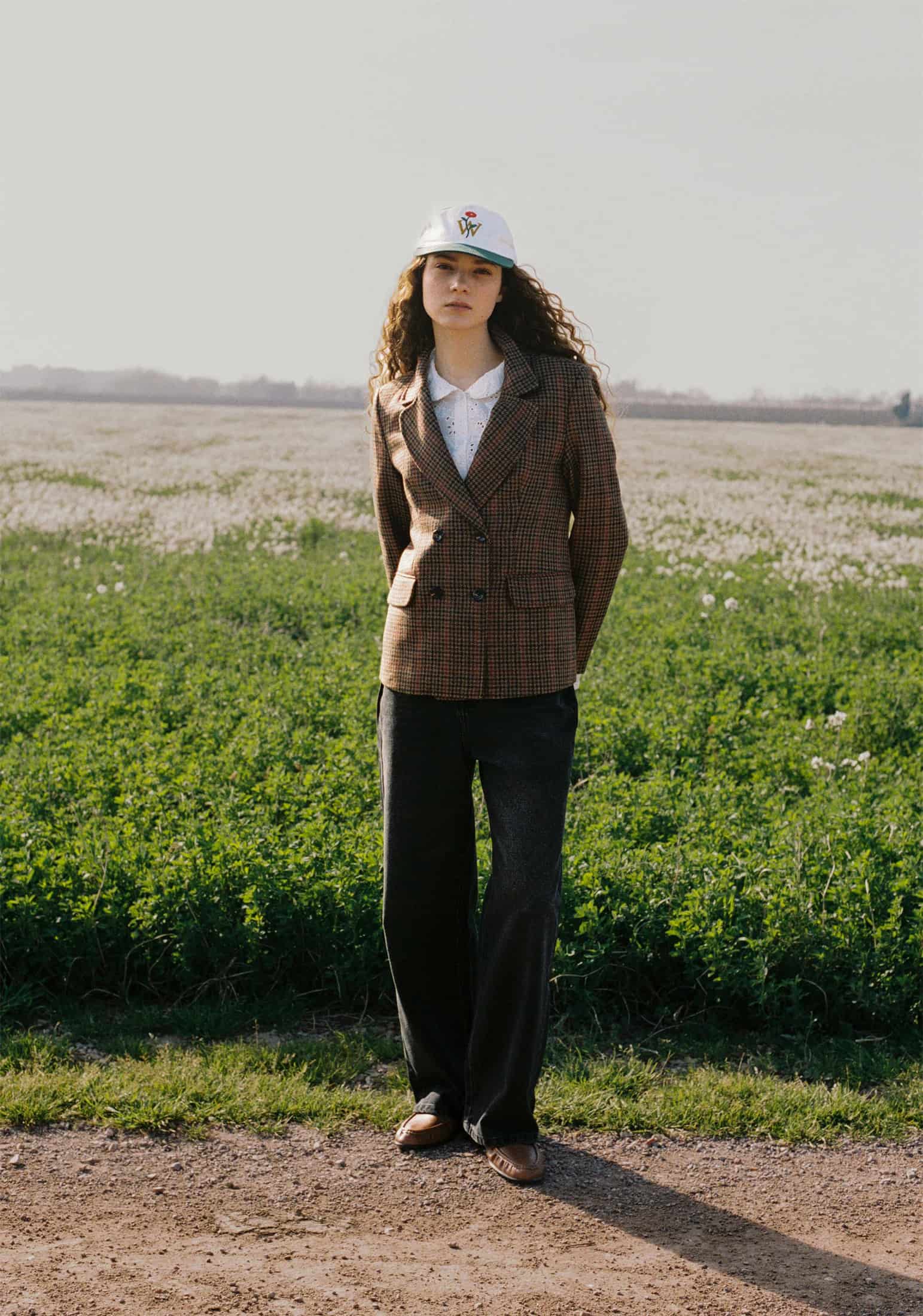 Blazer M Madisson Lana Gallineto Cafe - miniatura 1