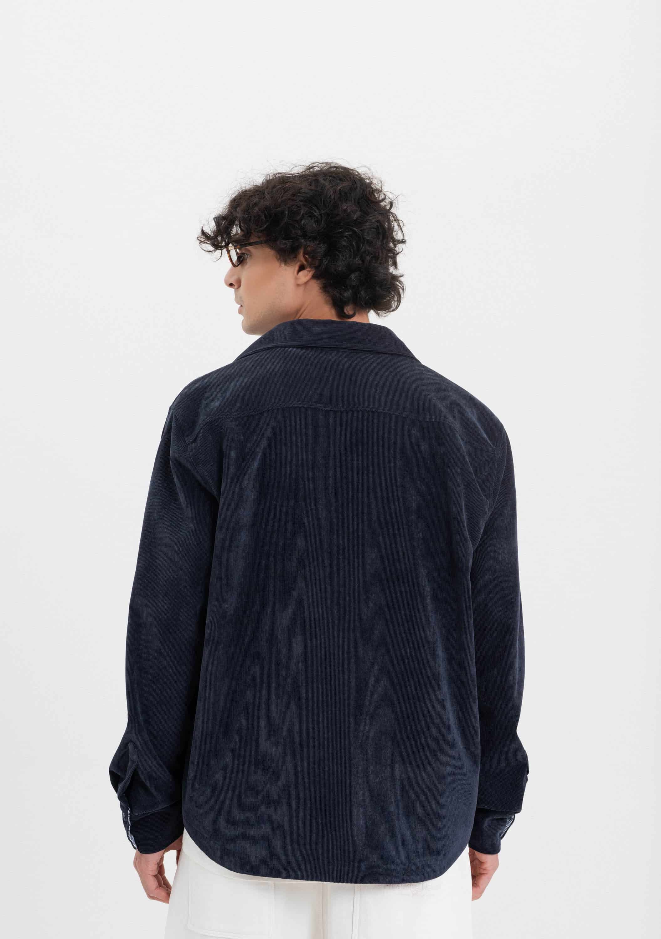 Across The Lines Blue Shacket - miniatura 3