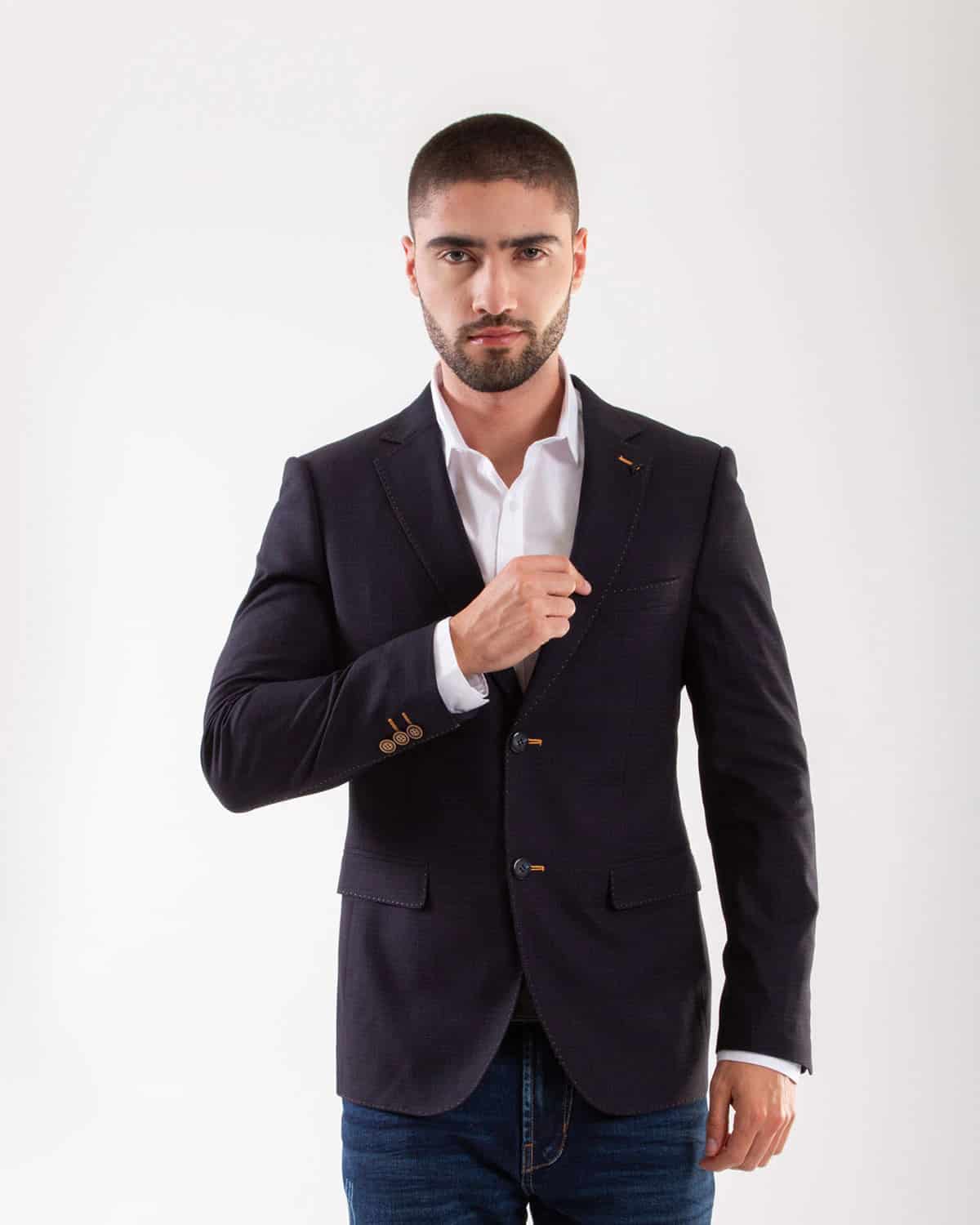 Blazer azul para hombre - miniatura 5