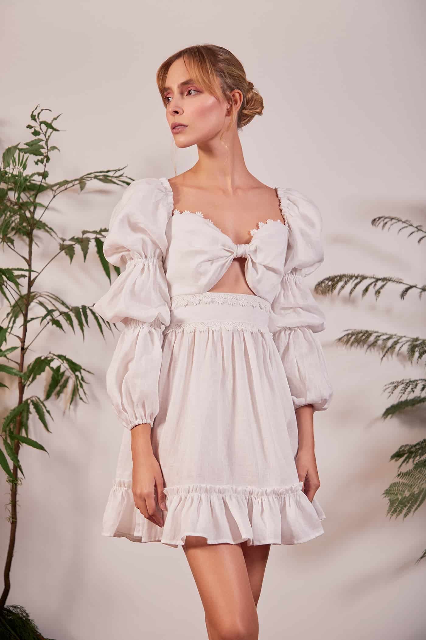 Caléndula Mini White Dress - miniatura 2