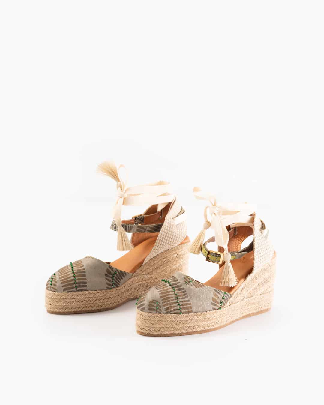 Silvia Cobos Palmar Espadrille Green - miniatura 2