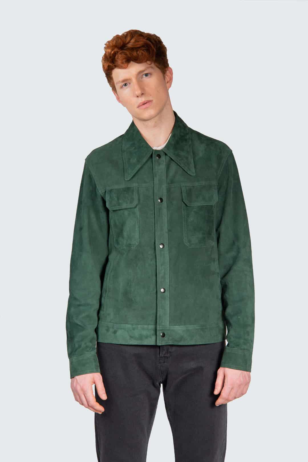 MONTIERI SUEDE JACKET - miniatura 3