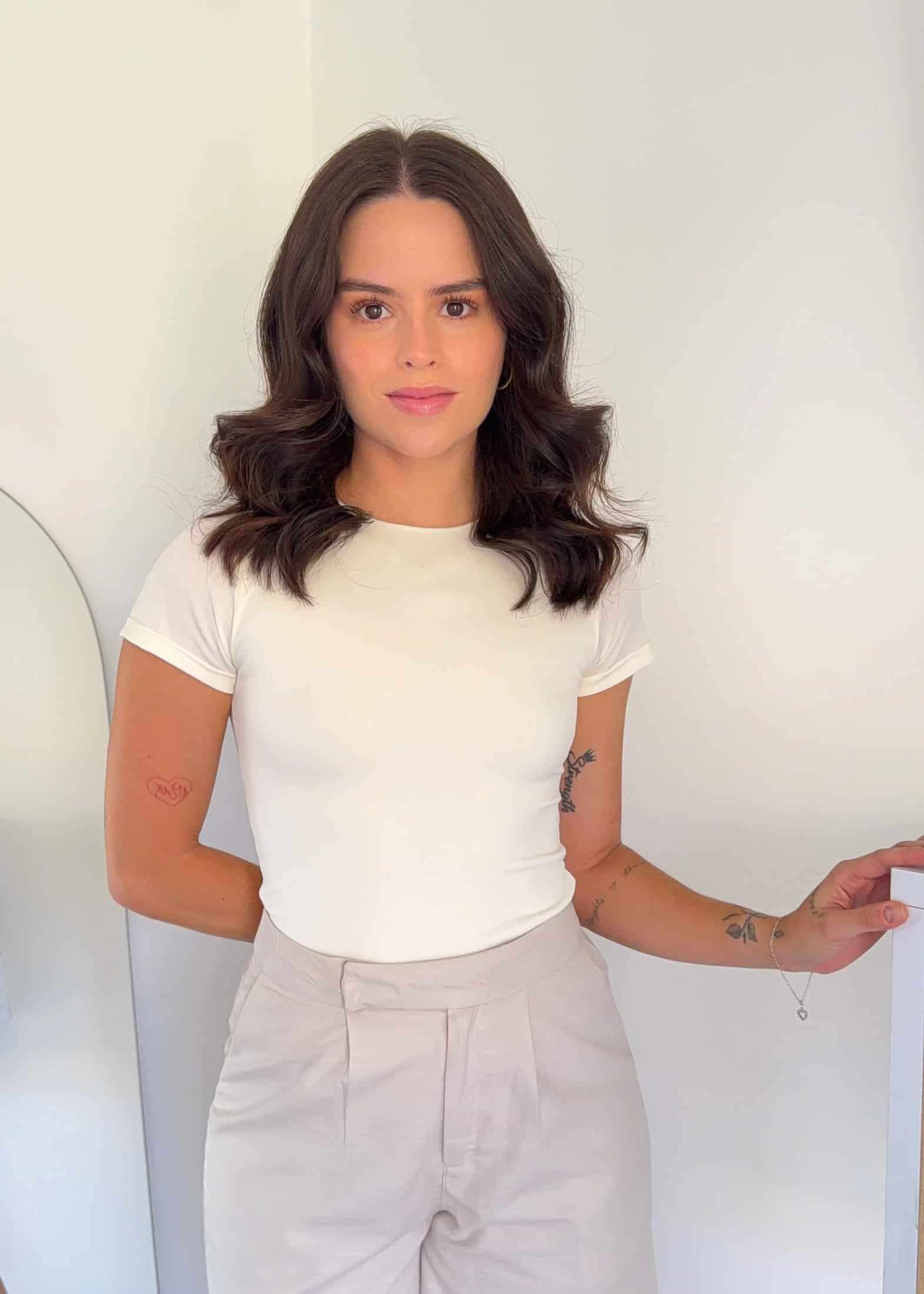 Blusa Lore Ivory - miniatura 1