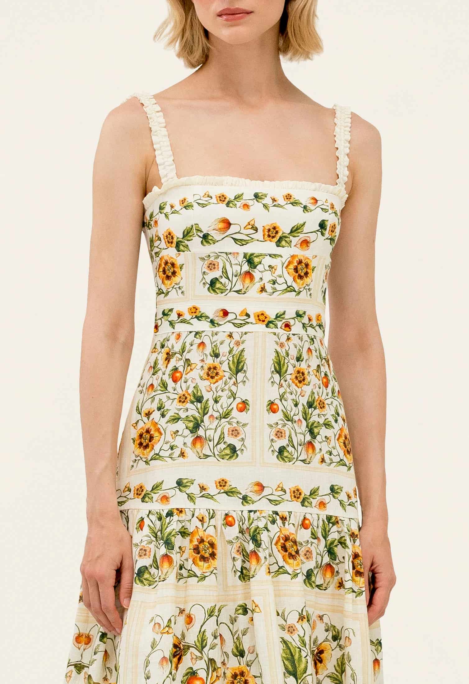 Níspero Uchuva Midi Dress - miniatura 5