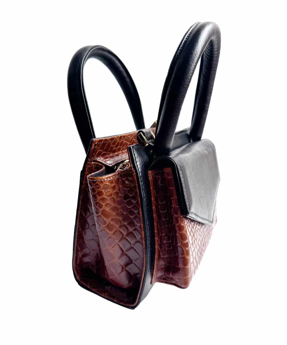 MiniBag Café Origen – Bolso en Cuero Texturizado - miniatura 2