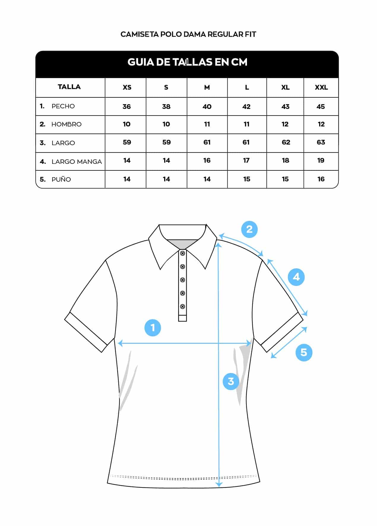 Polo Antimanchas de Mujer Verde Esmeralda - Regular Fit - miniatura 5