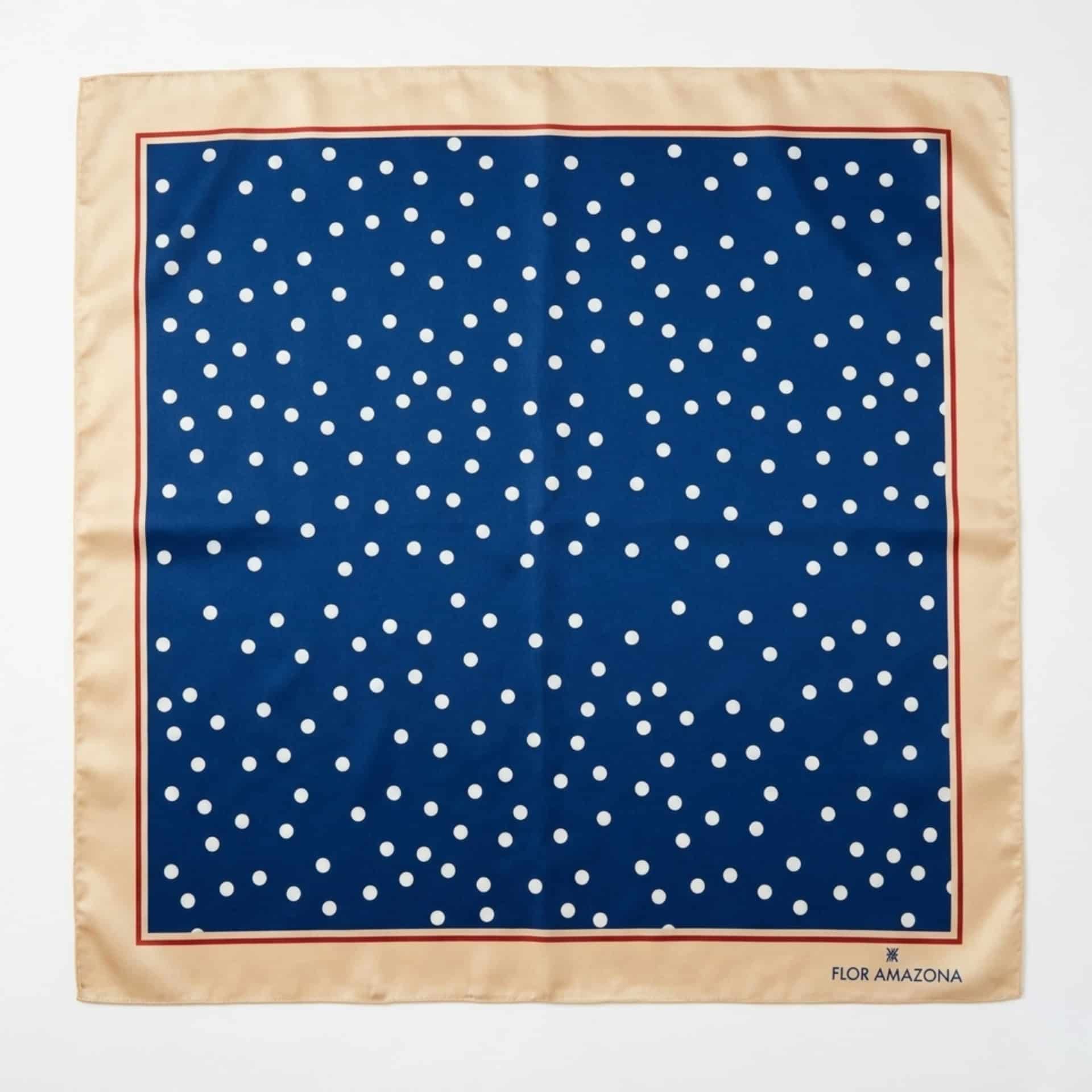 PAÑOLETA POLKA DOTS BLUE - miniatura 3