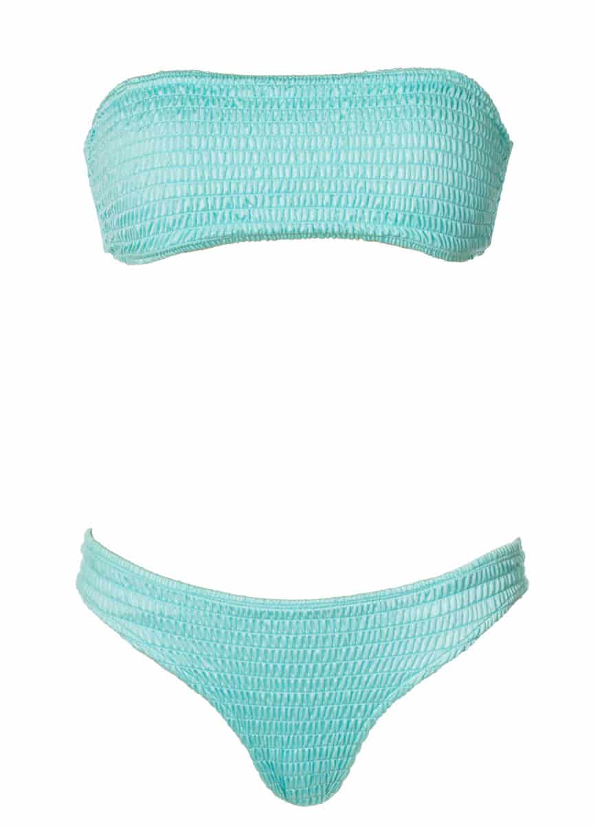 Maaji Indigo Veil Flirt Low Rise Thin Side Bikini Bottom - miniatura 6