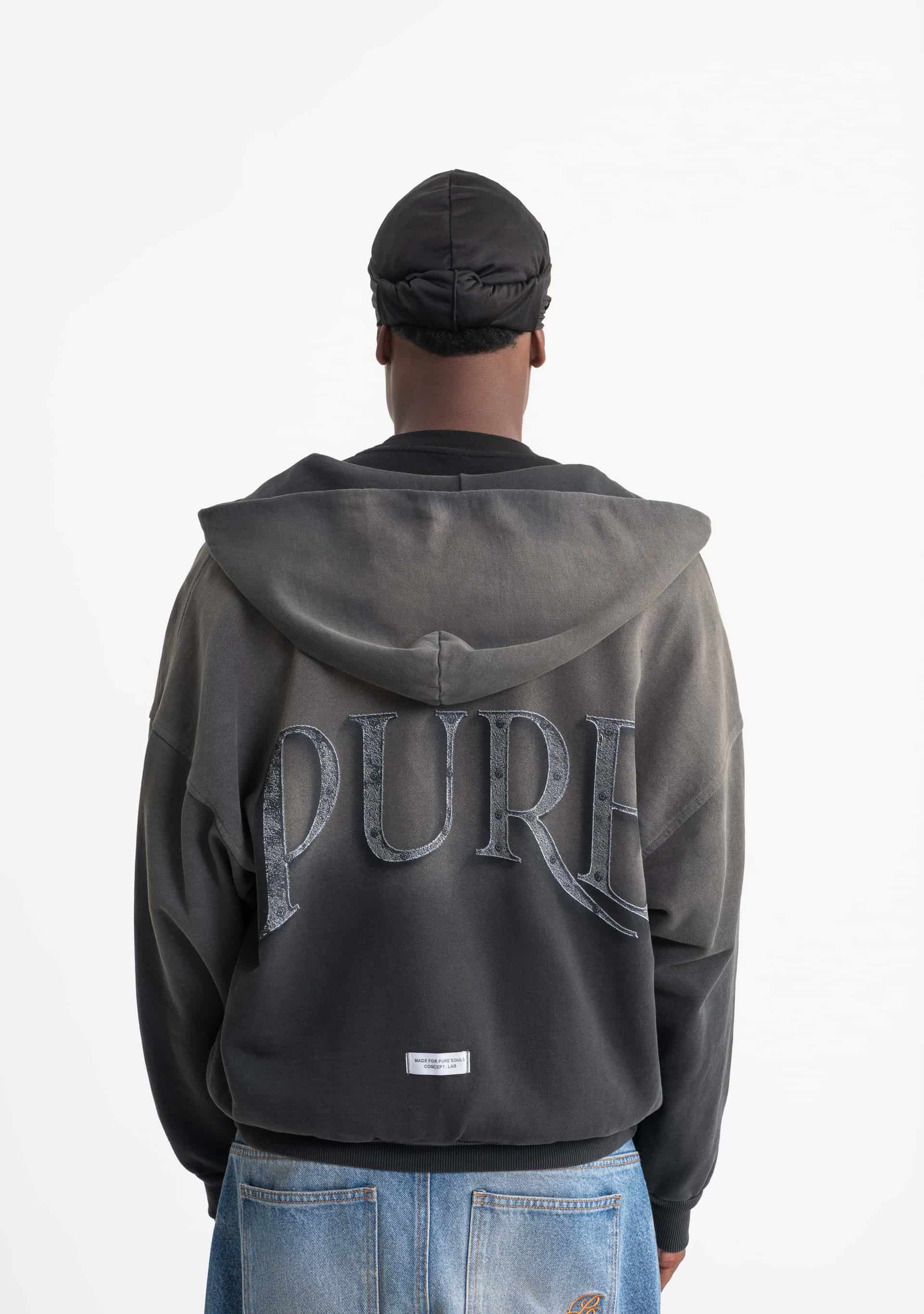 Rustic zipper hoodie - miniatura 3