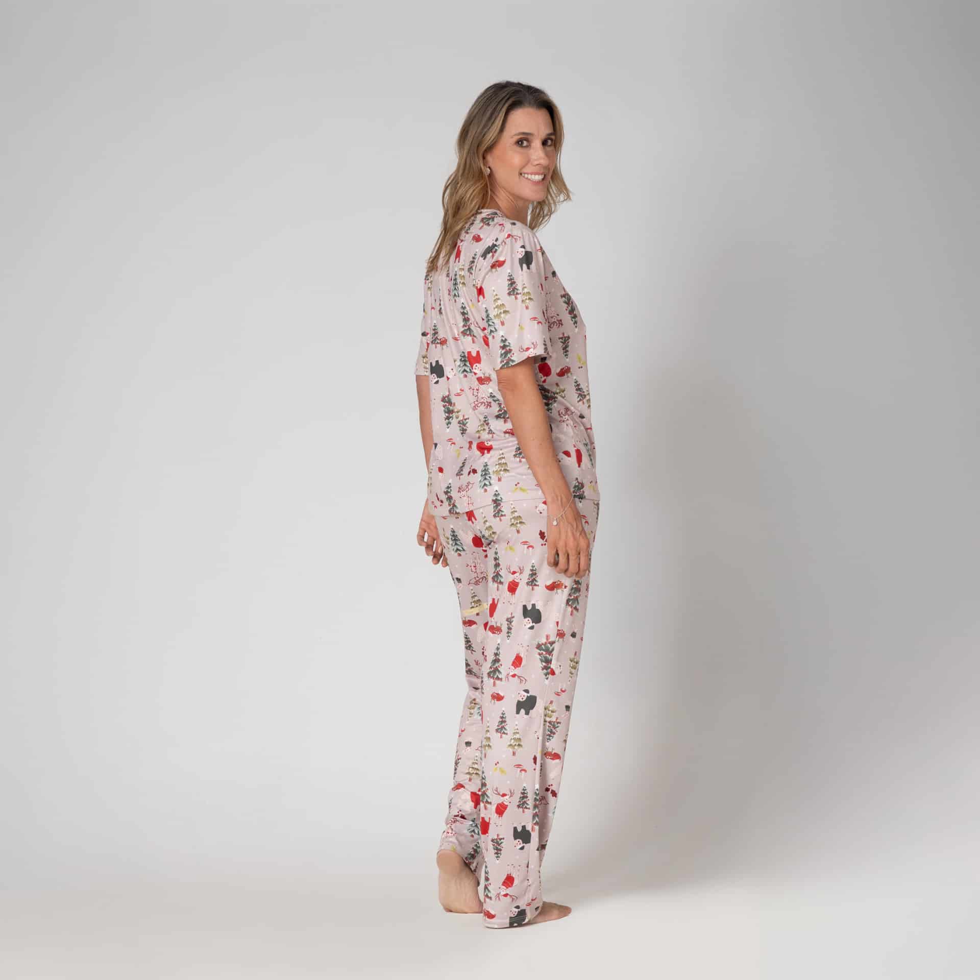 Conjunto Pijama Pantalón Navidad - miniatura 2