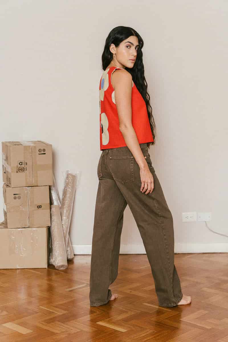 FIRE FLOWERS VEST - miniatura 3