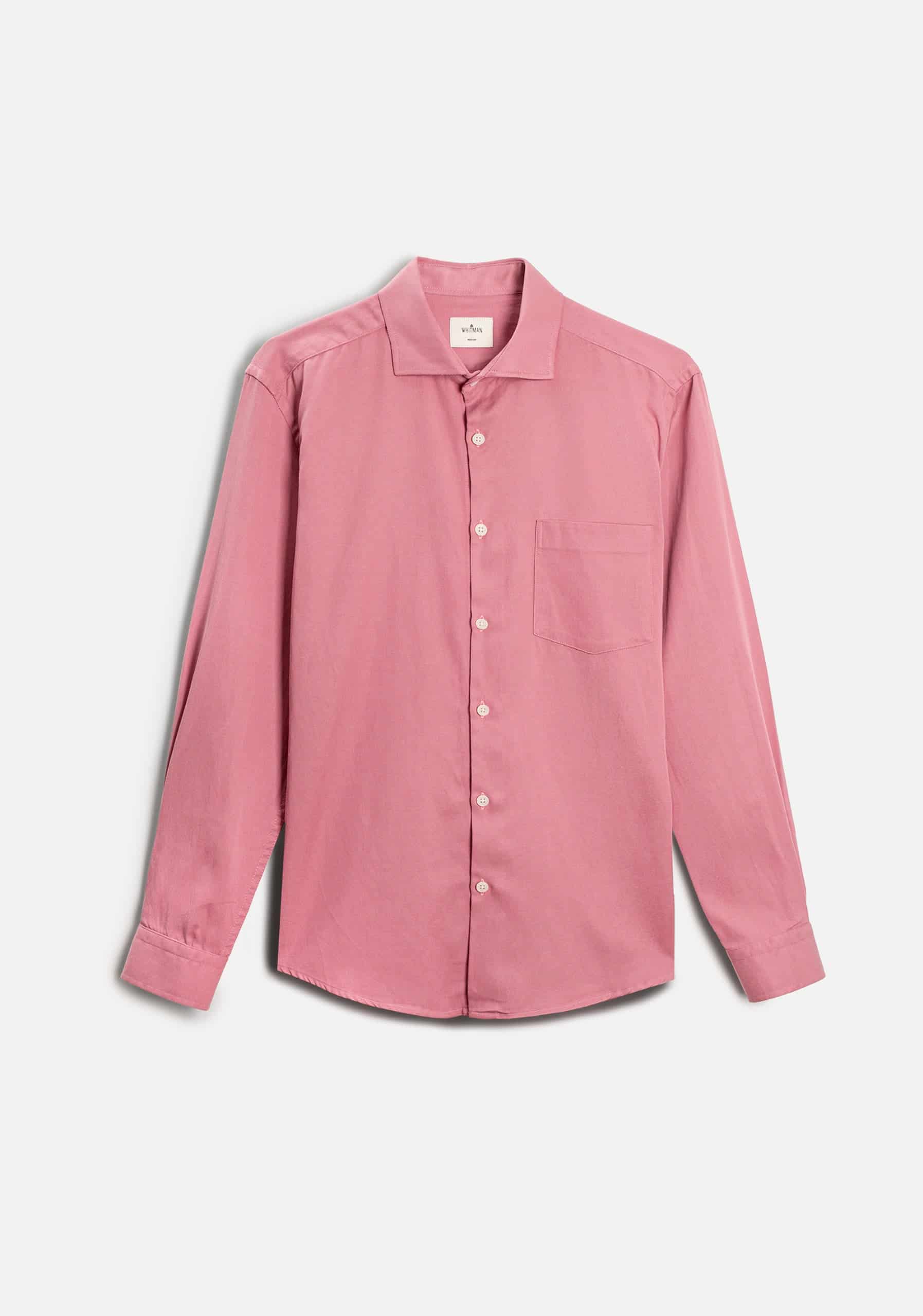 Camisa CF Hamilton Tencel Rosada - miniatura 2
