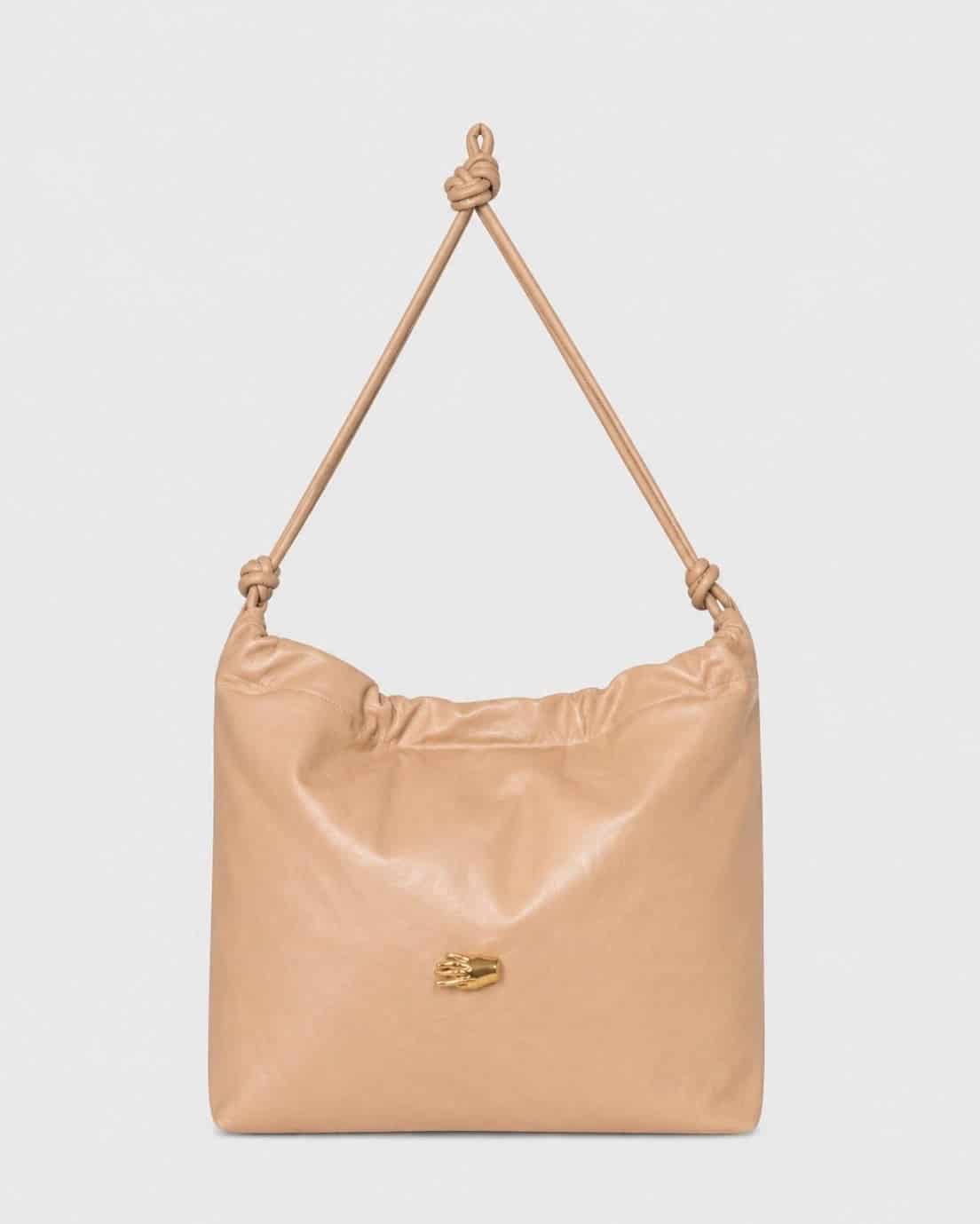 Le Sac M Black Leather Bag - miniatura 7