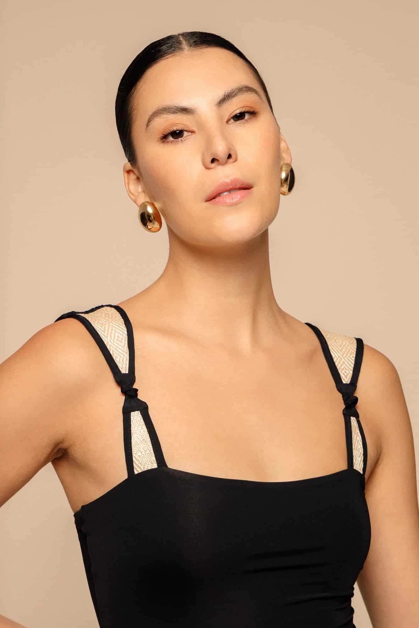 VALENTINA DRESS / Negro - miniatura 3