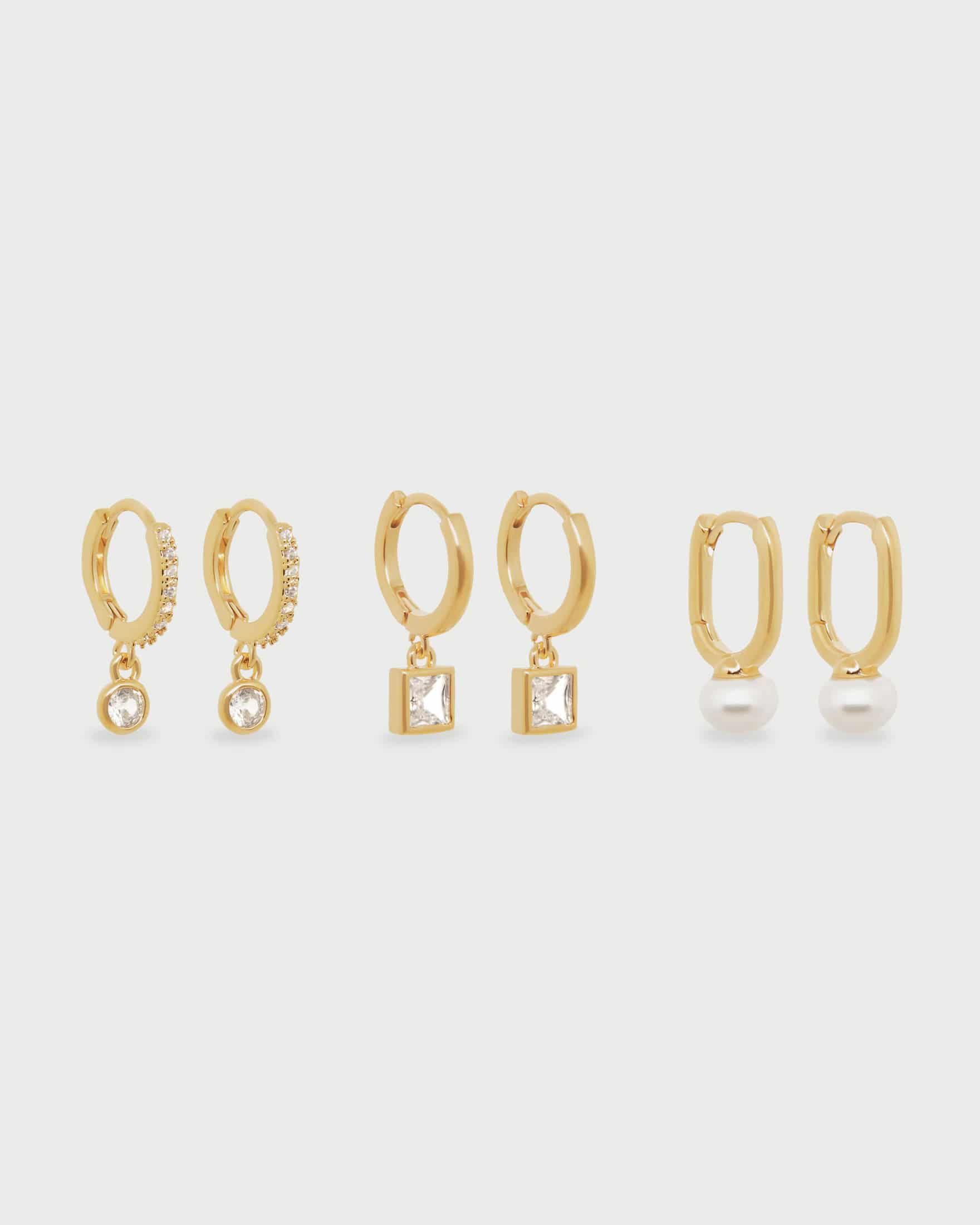 Set X3 Candongas Perla y Cristales - miniatura 3