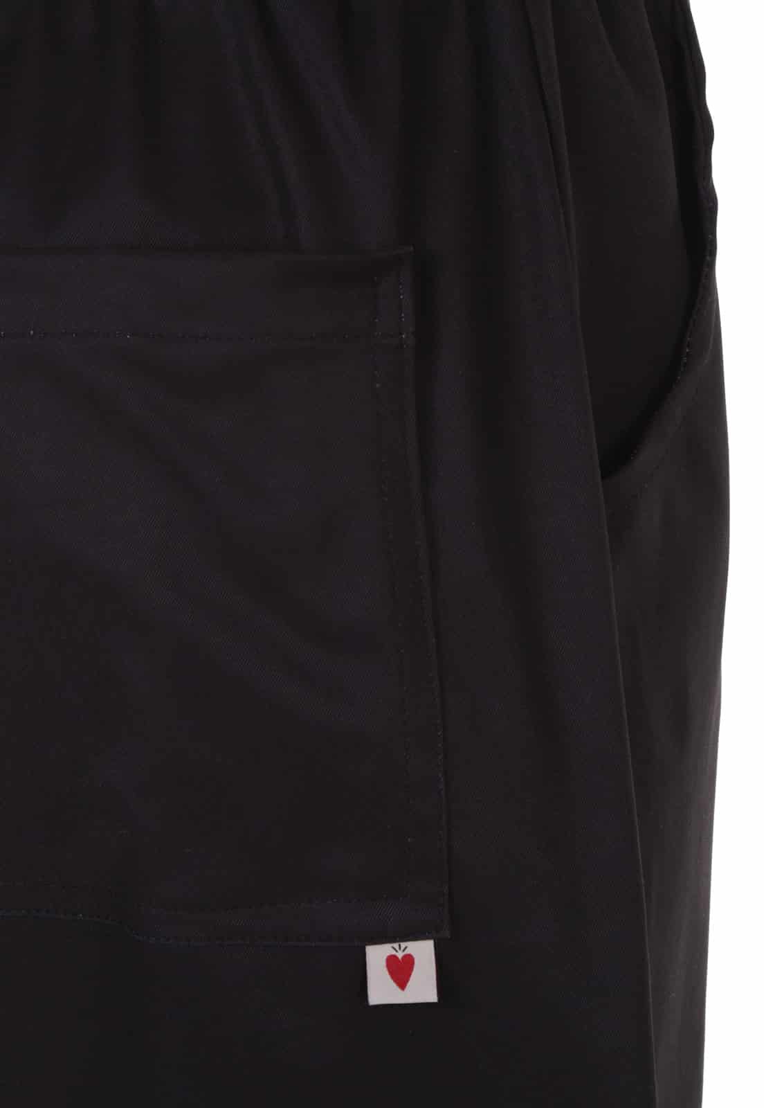Black & Leopard Hem Pant - miniatura 9