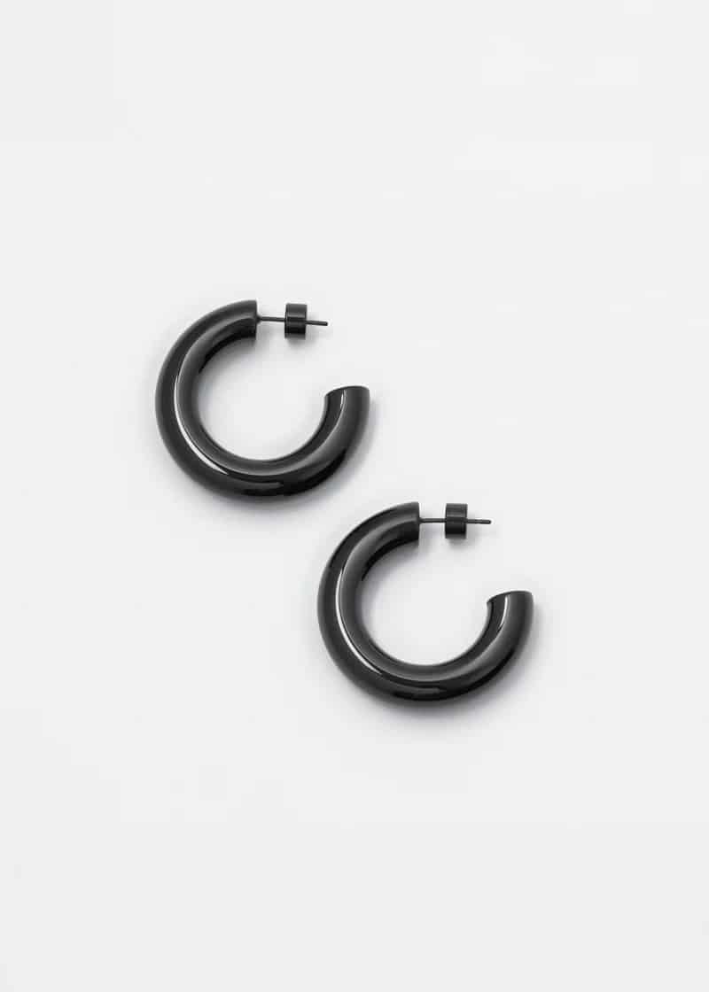 Menik Hoops Plateado - miniatura 5