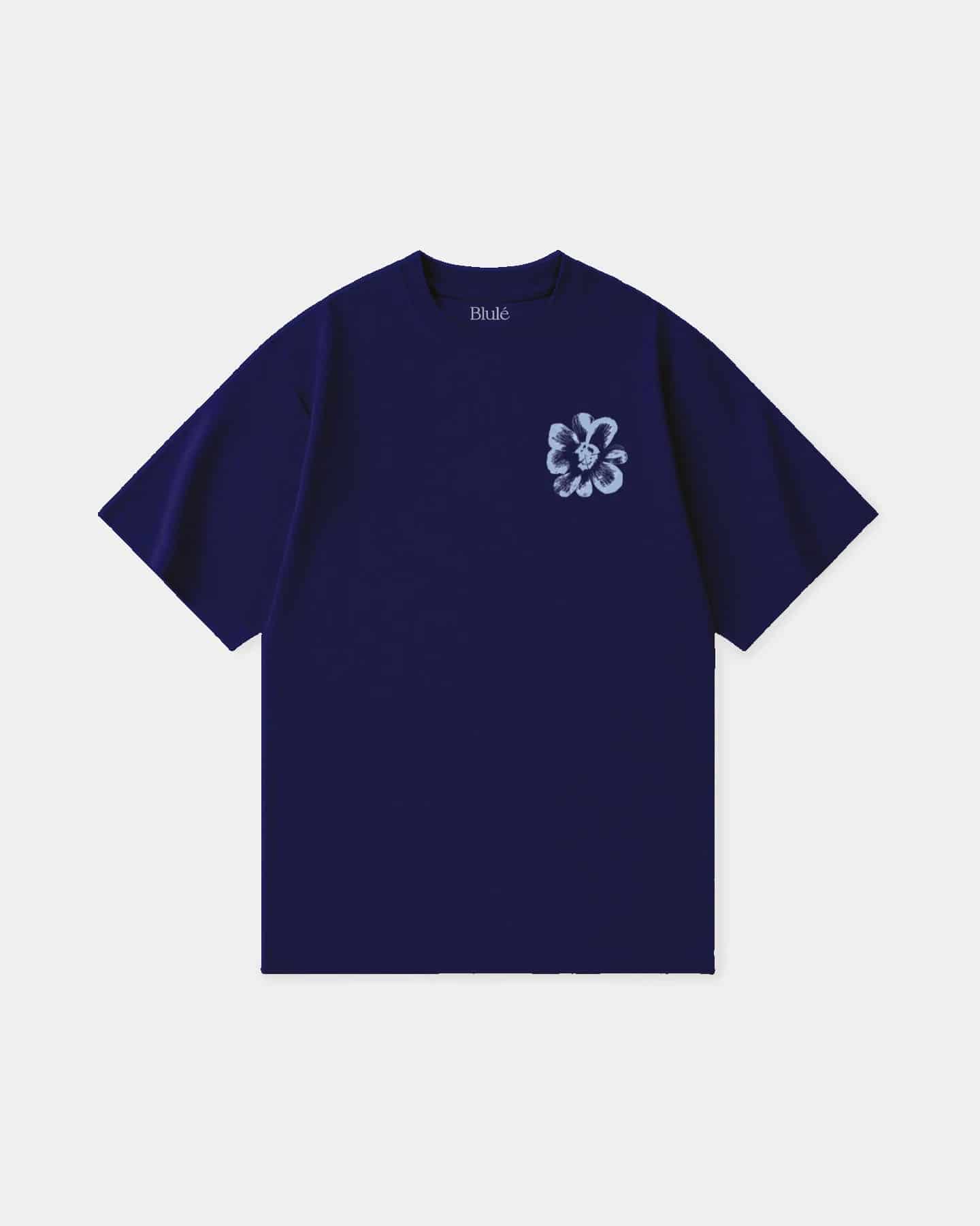 Oversized T Shirt Iridescence Sky Blue - miniatura 3