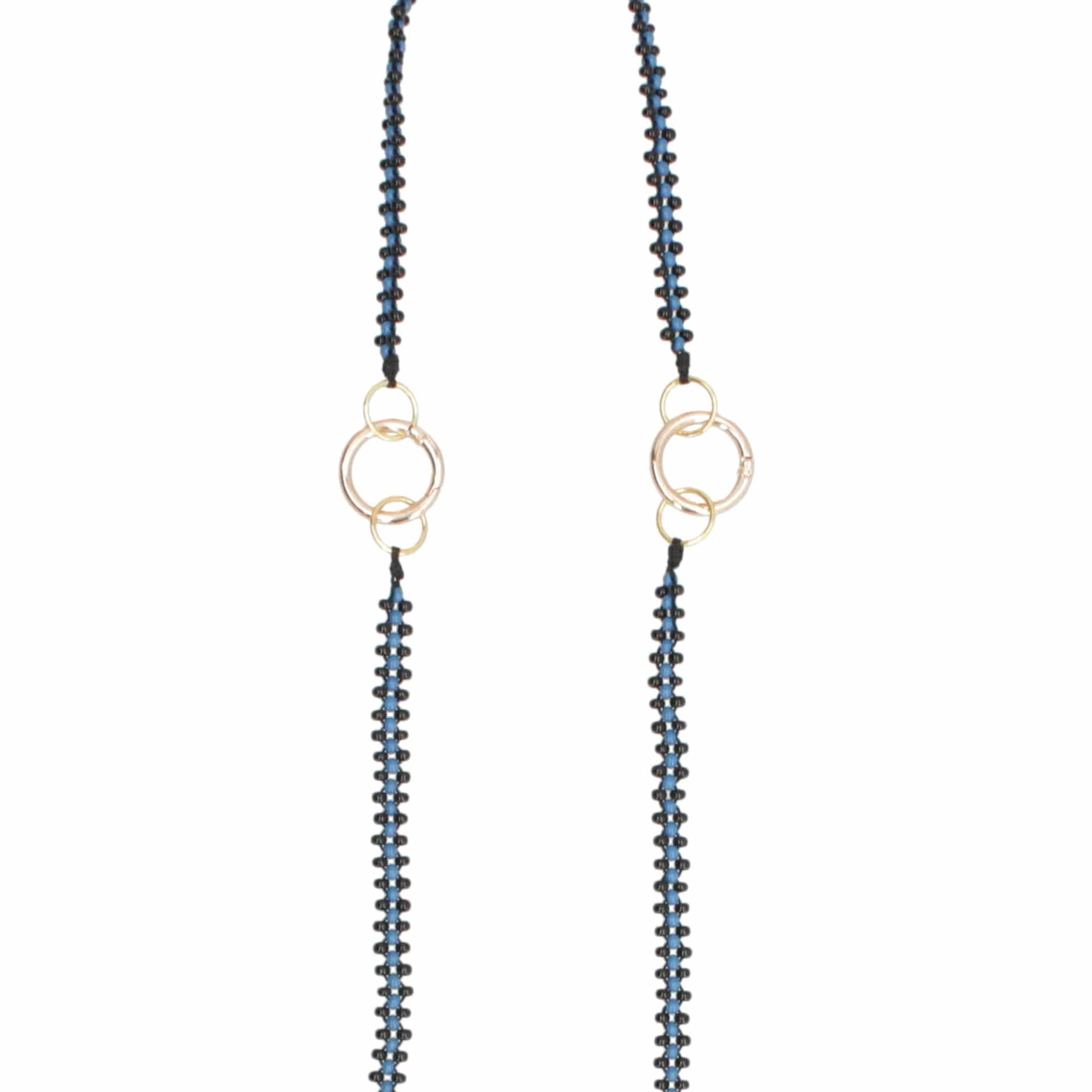 Strap Viajero En Chaquiron - Luna Oscura - miniatura 2