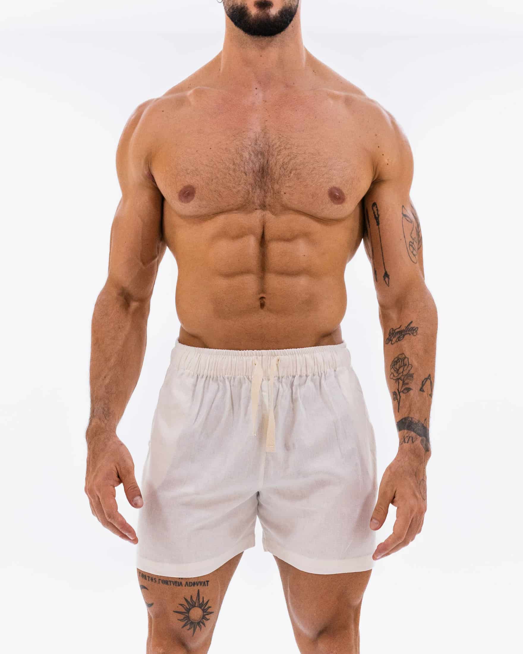 Short Lino Marfil - miniatura 1