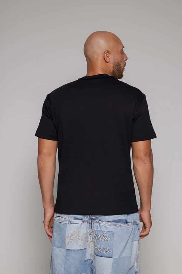Camiseta Remainder Rib-Negra - miniatura 2