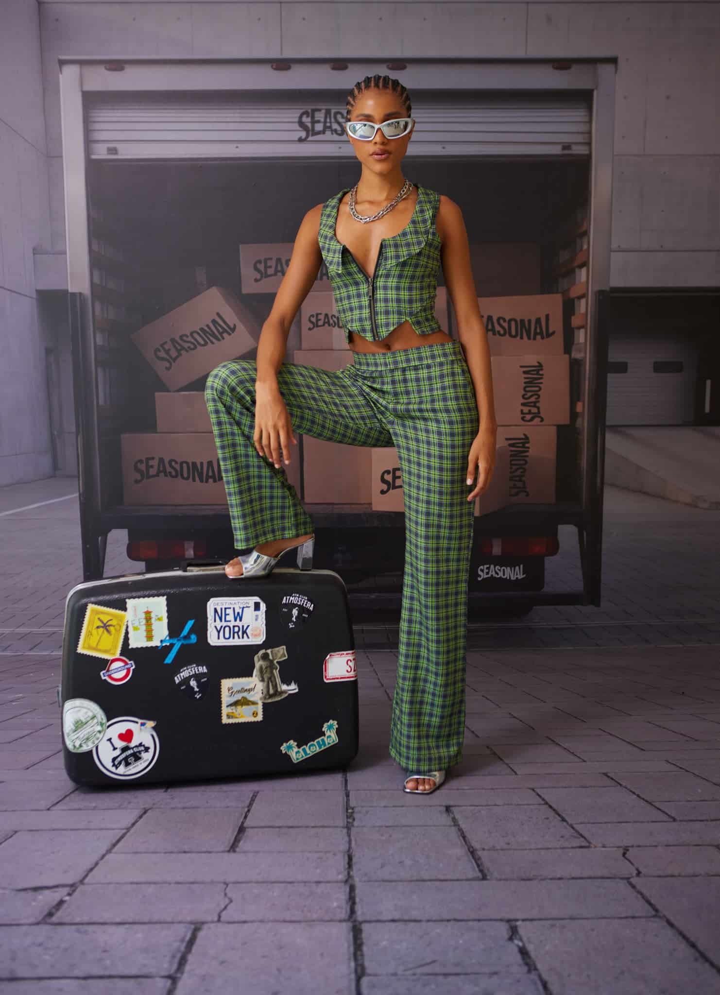 CONTOUR GRID PANTS - miniatura 1