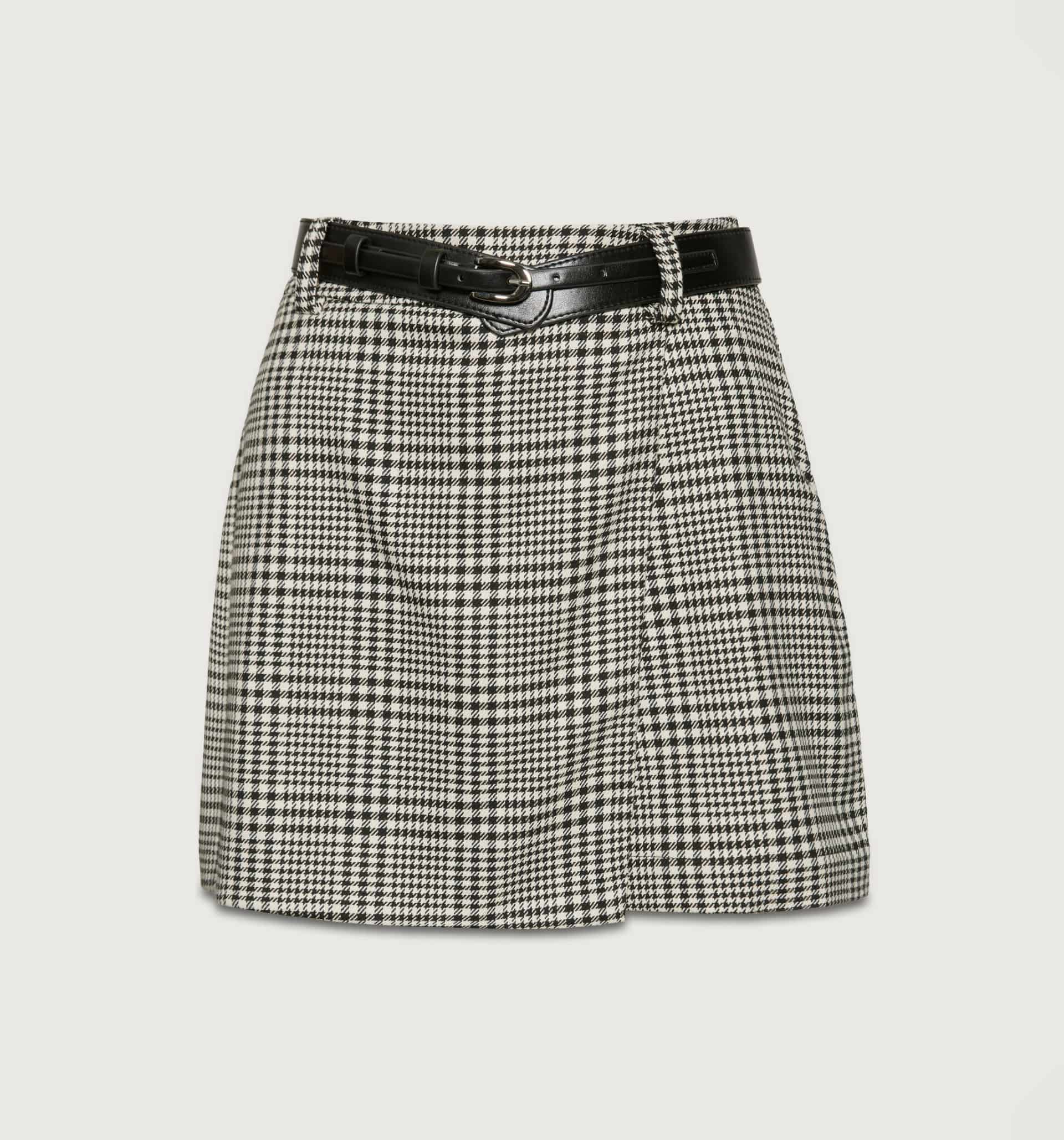 Falda short con correa - miniatura 1