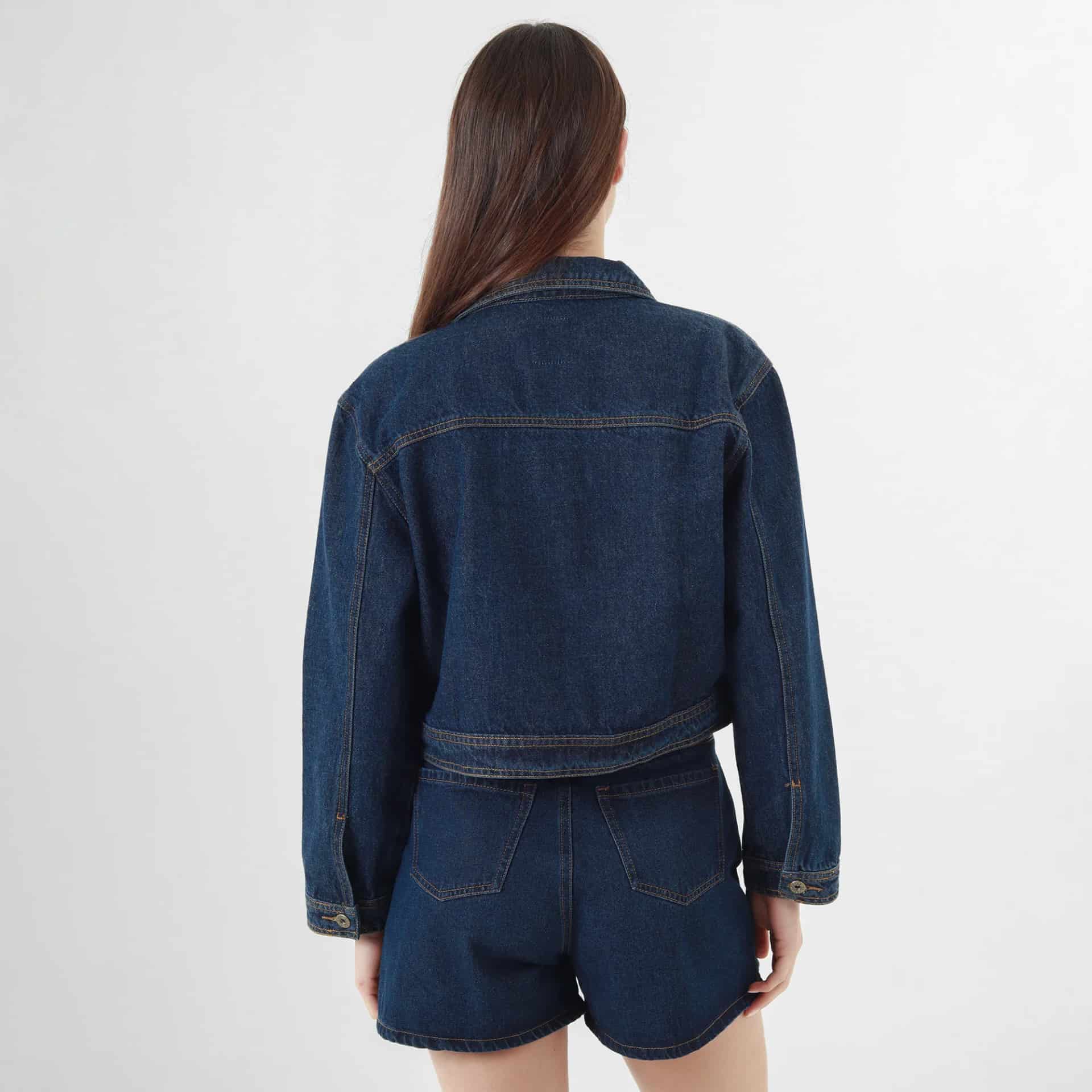Chaqueta Denim Con Detalle - miniatura 2