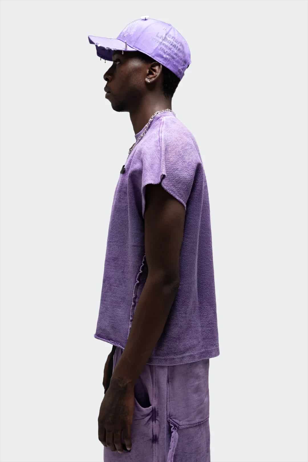 VENENO TANK TOP PURPLE WASH - miniatura 7