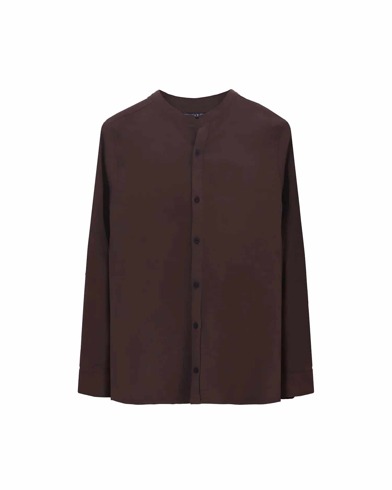 Camisa Oxford Marrón - miniatura 1