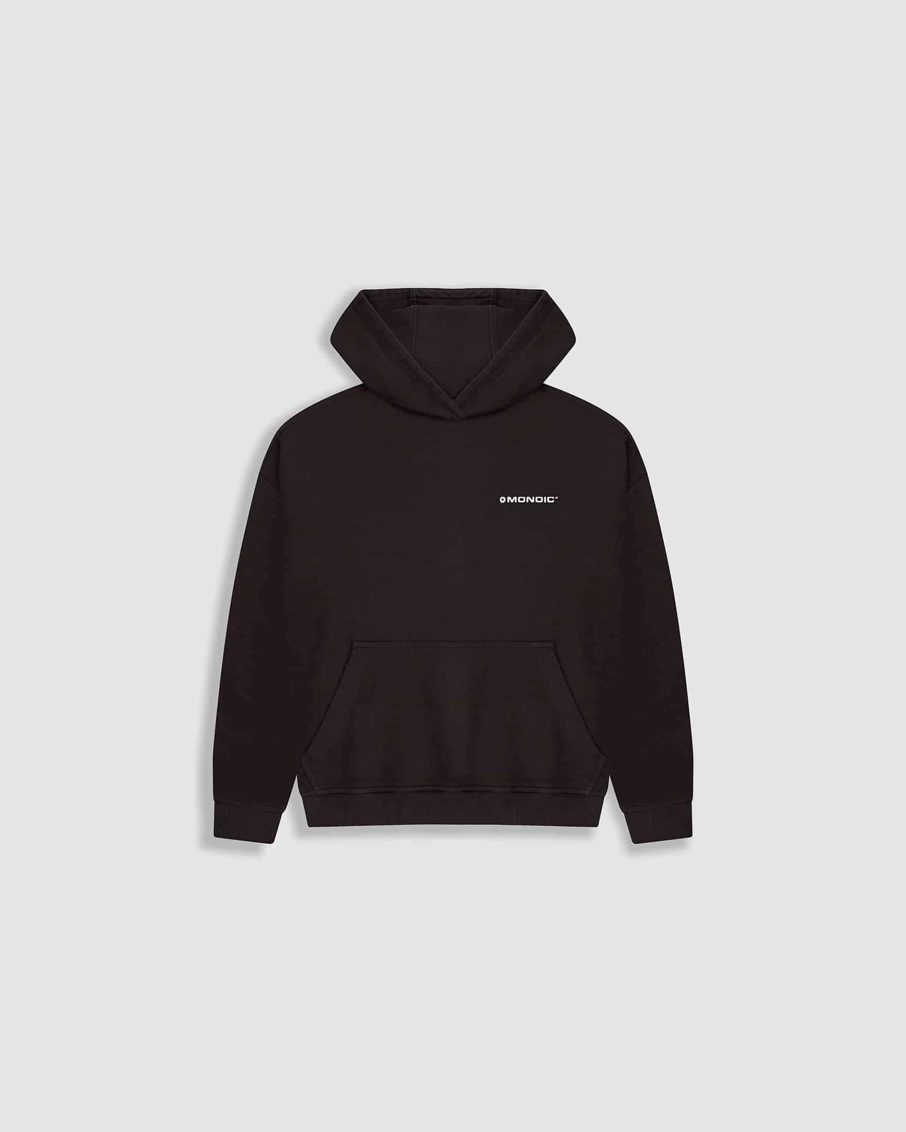 Hoodie Oversized Básico V4 - Café Chocolate - miniatura 1