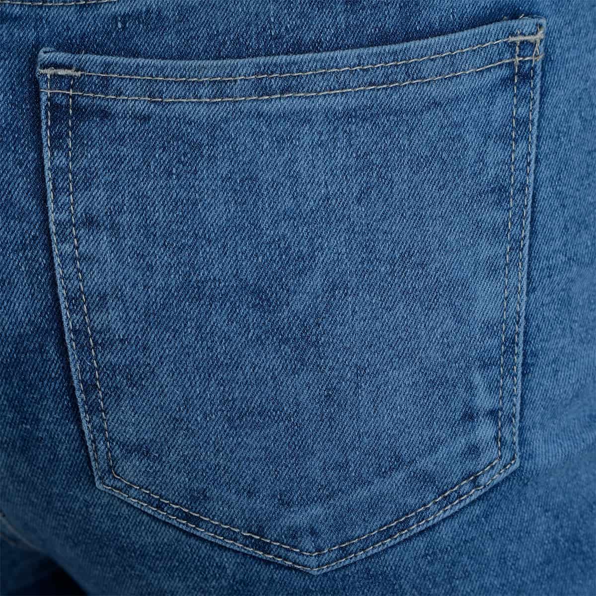 Jeans Cargo Azul Mujer - miniatura 10