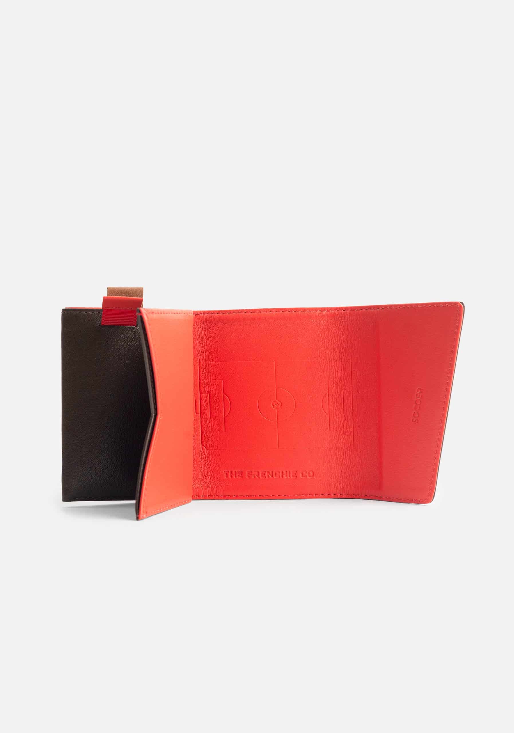 Billetera Frenchie-Whitman Café/Rojo - miniatura 2